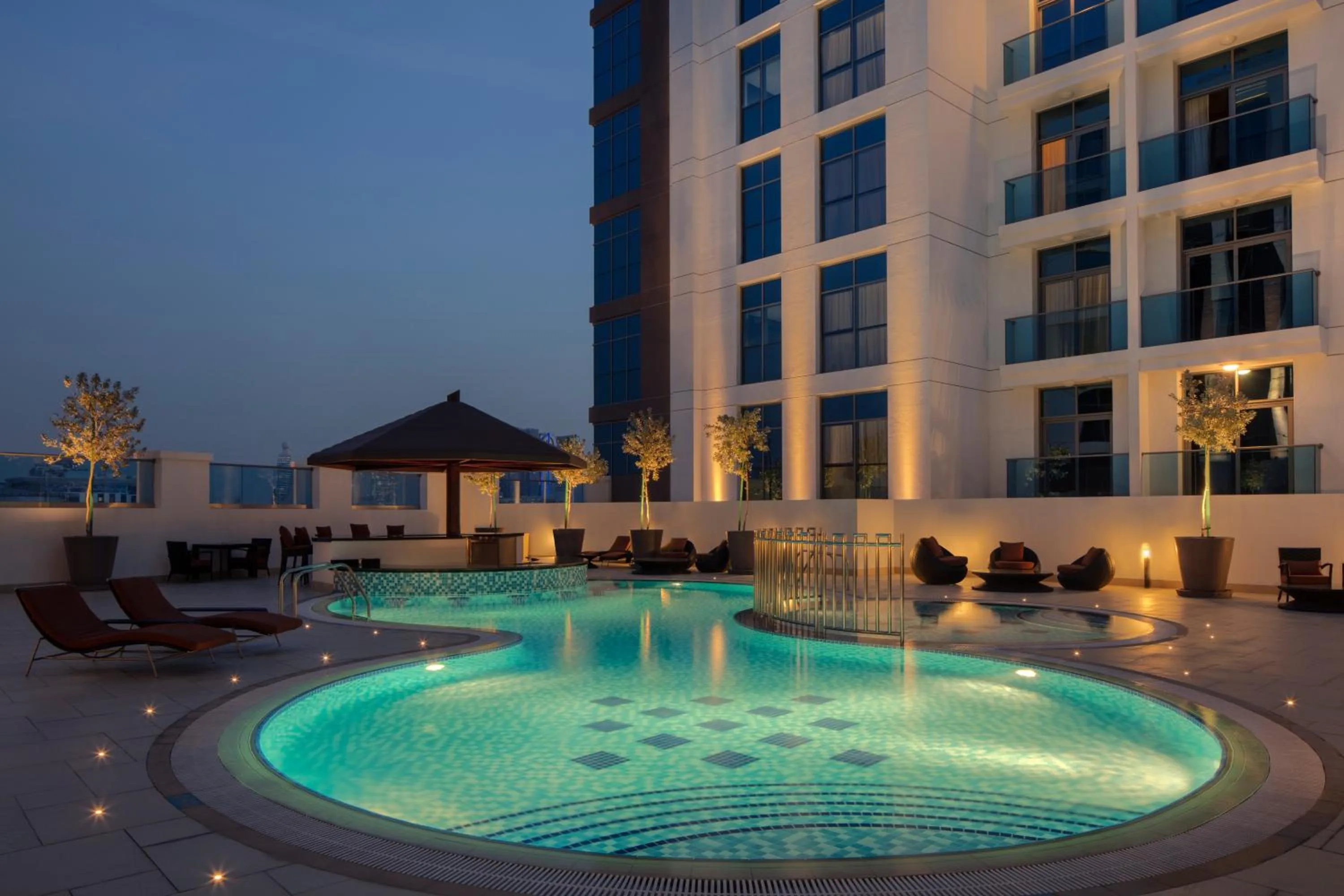 Swimming pool in Hyatt Place Dubai Jumeirah