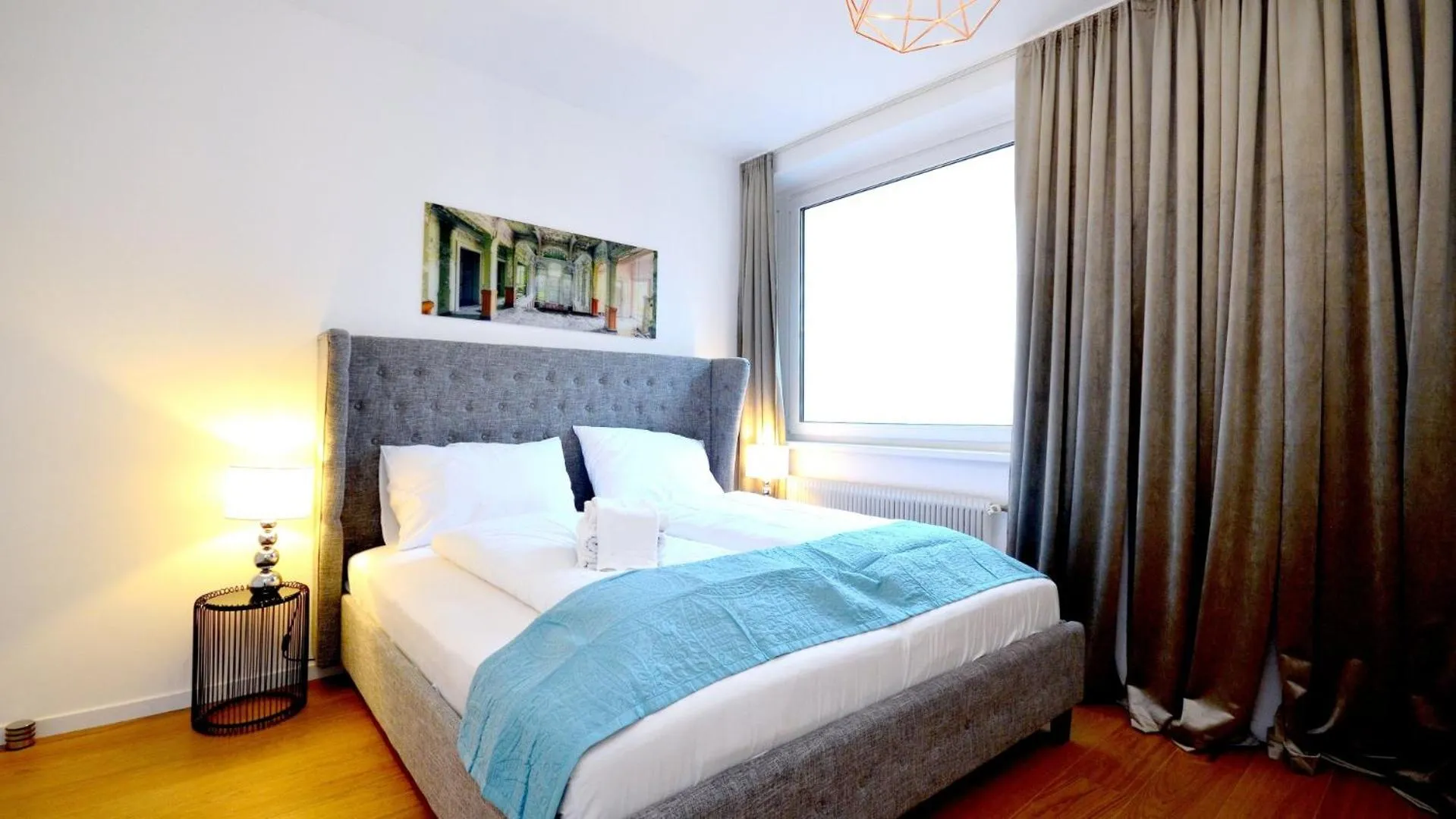 Bed in Vienna Residence, Naschmarkt - Karlsplatz