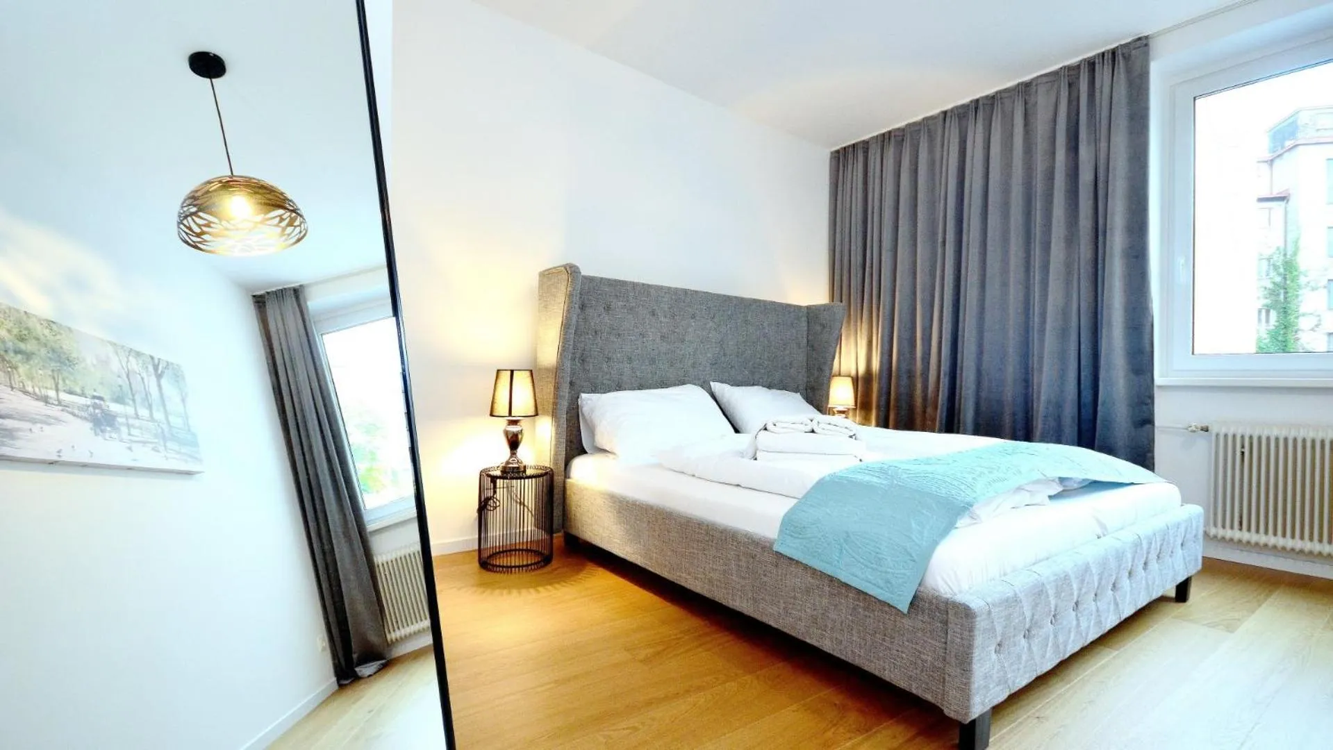 Bed in Vienna Residence, Naschmarkt - Karlsplatz