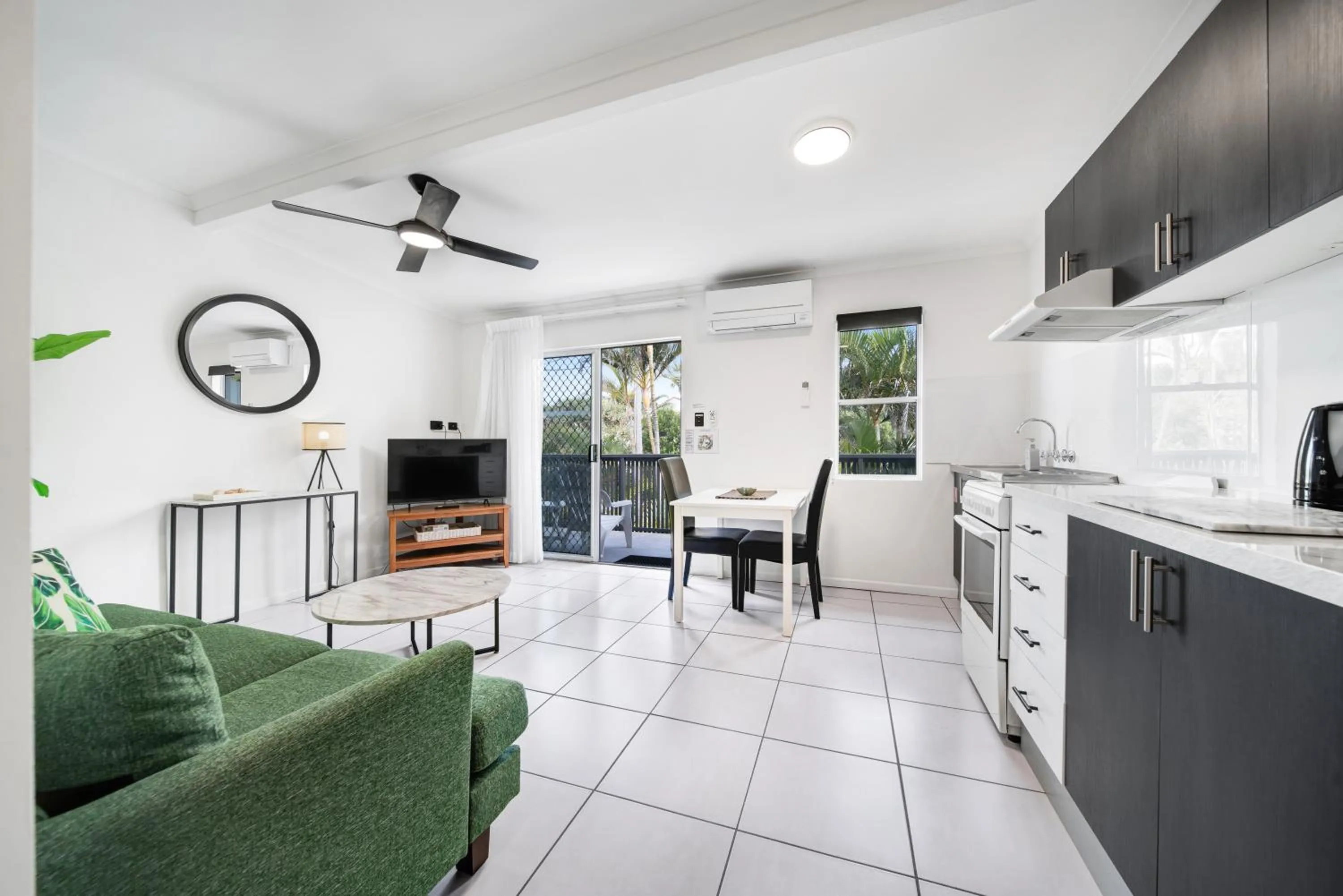 Kitchen or kitchenette in Beachcomber Peregian Beach