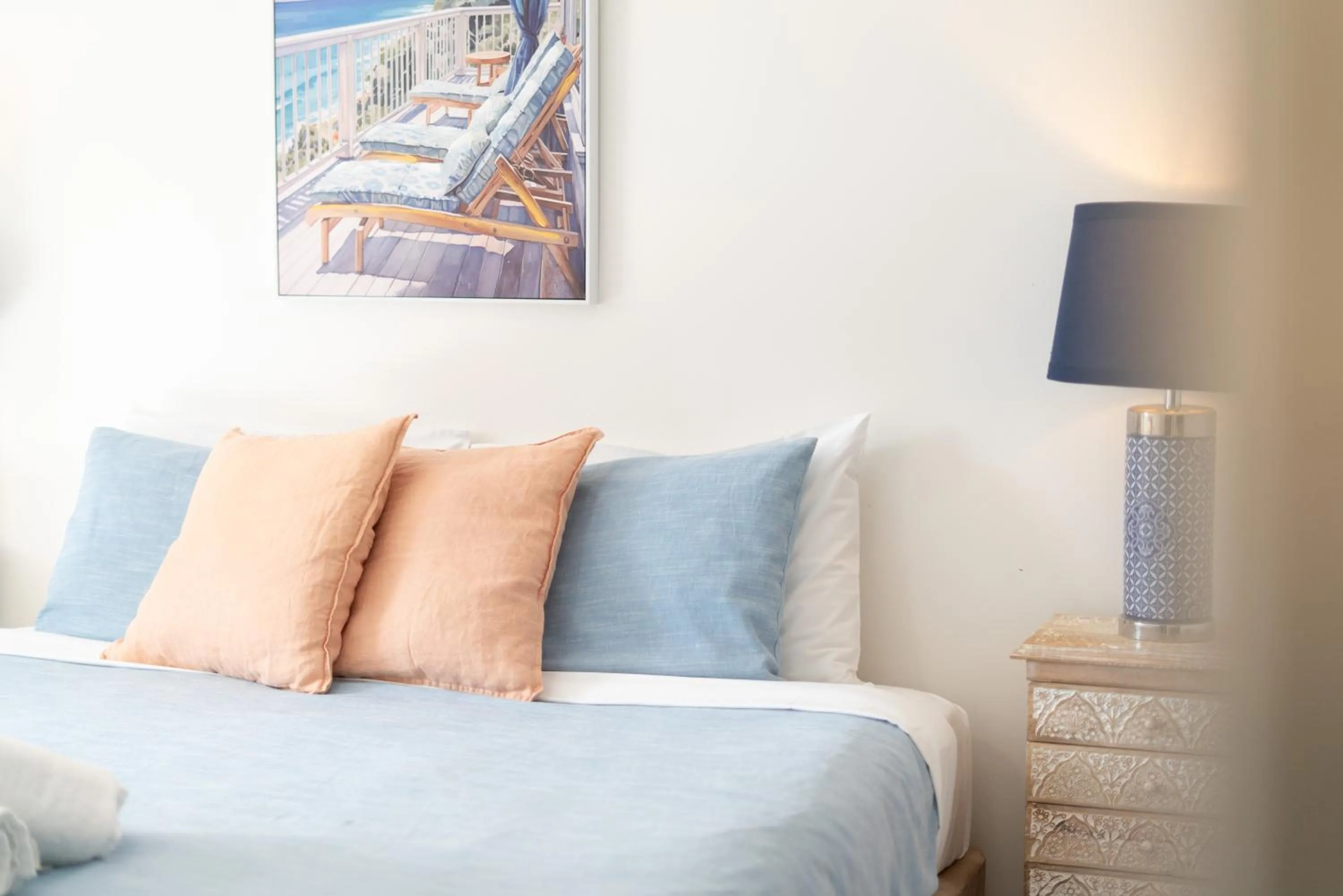 Bed in Beachcomber Peregian Beach