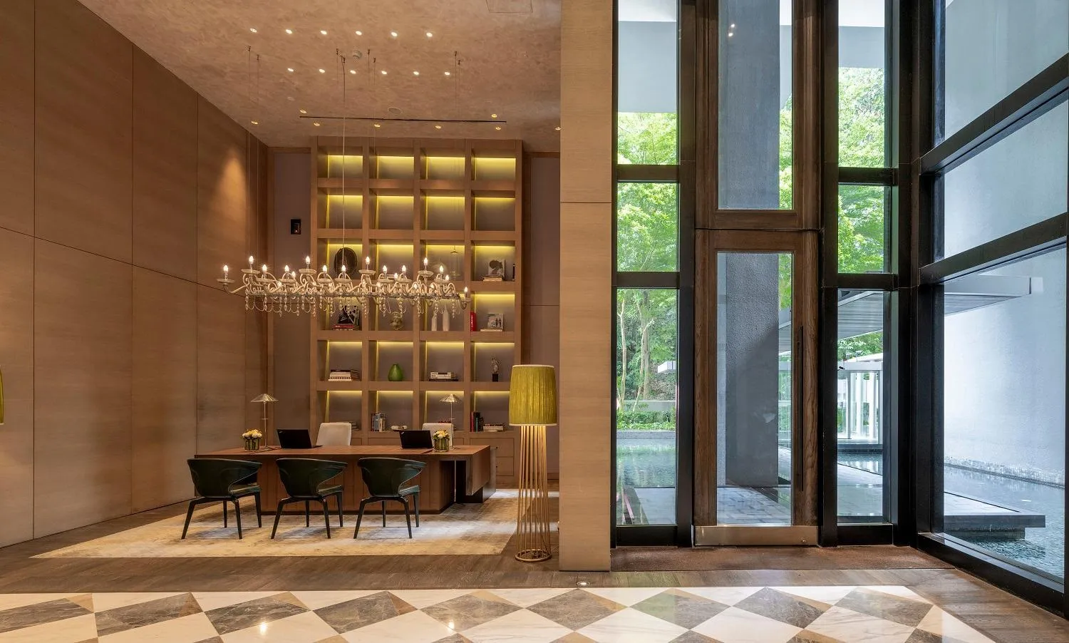 Lobby or reception in Lanson Place Bukit Ceylon