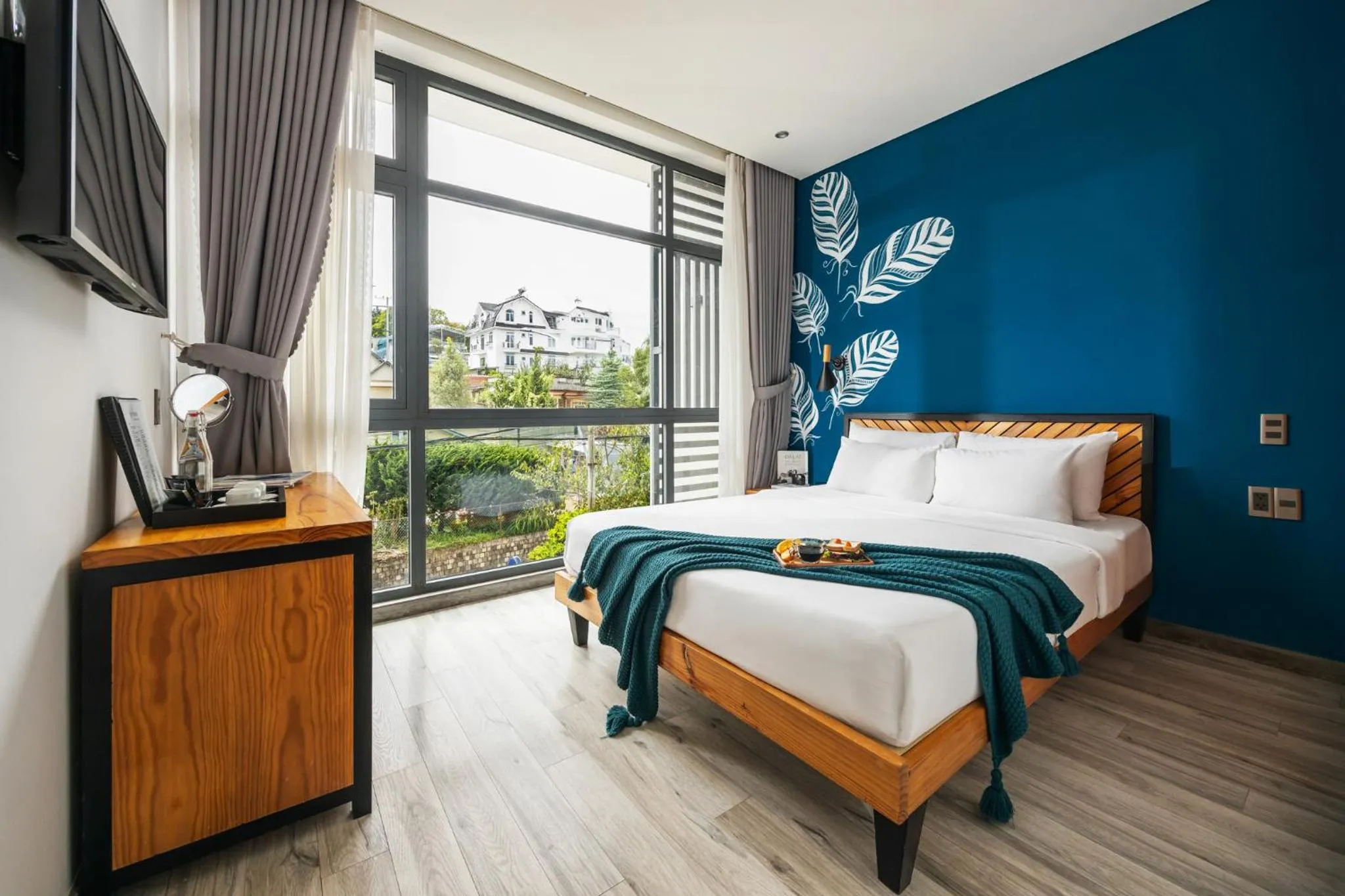 Bed in Canary Dalat Hotel