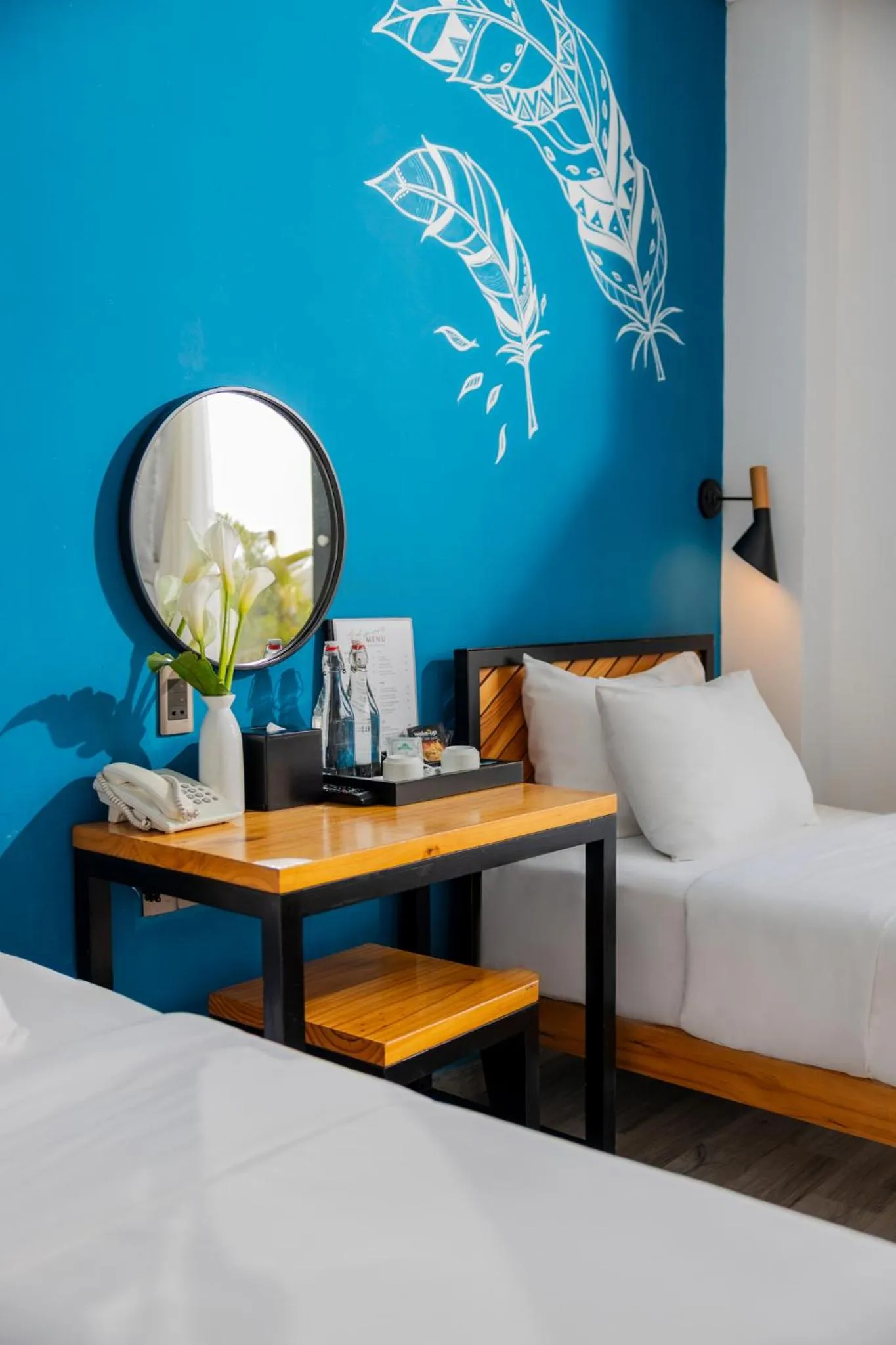 Bed in Canary Dalat Hotel