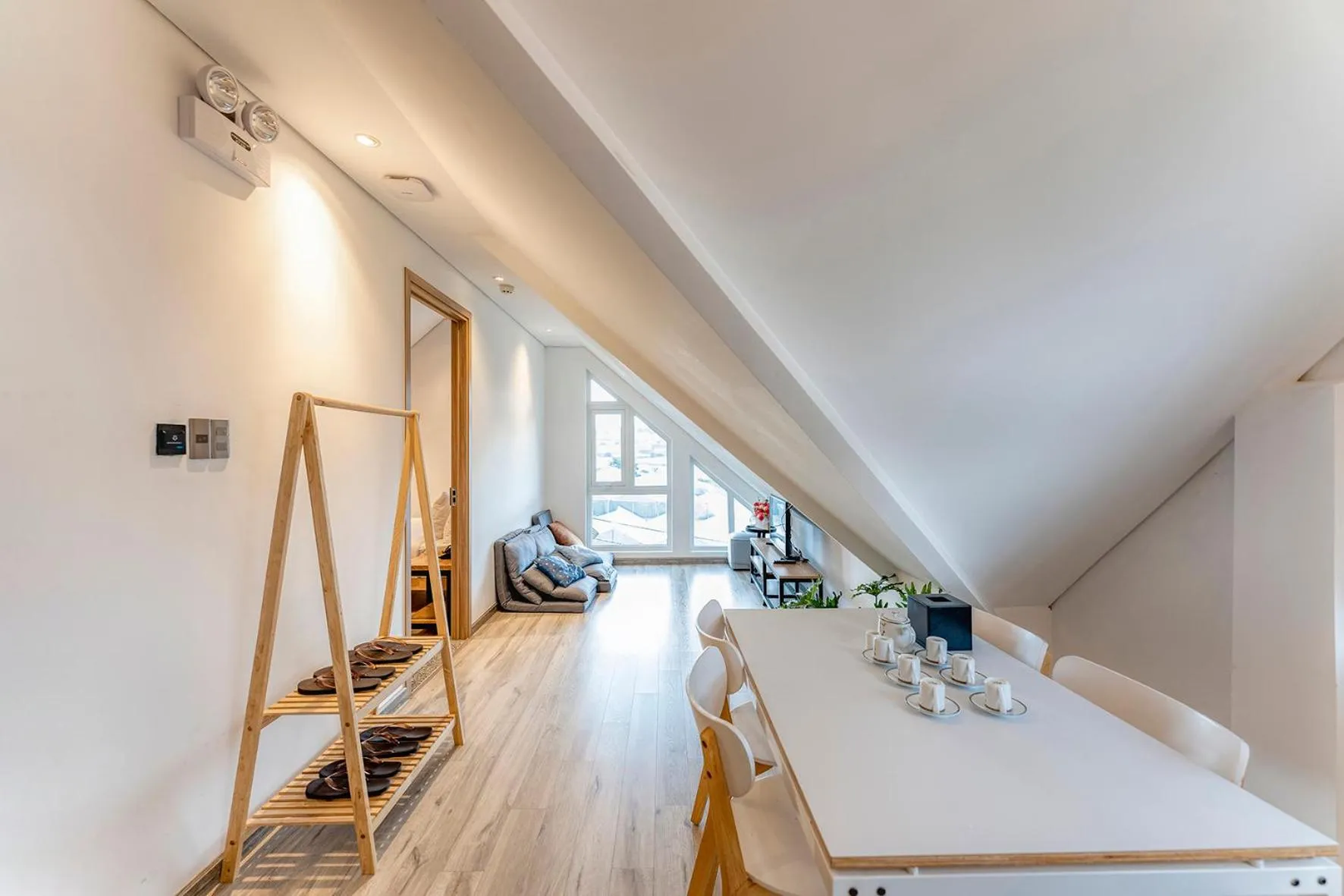 Living room in Canary Dalat Hotel