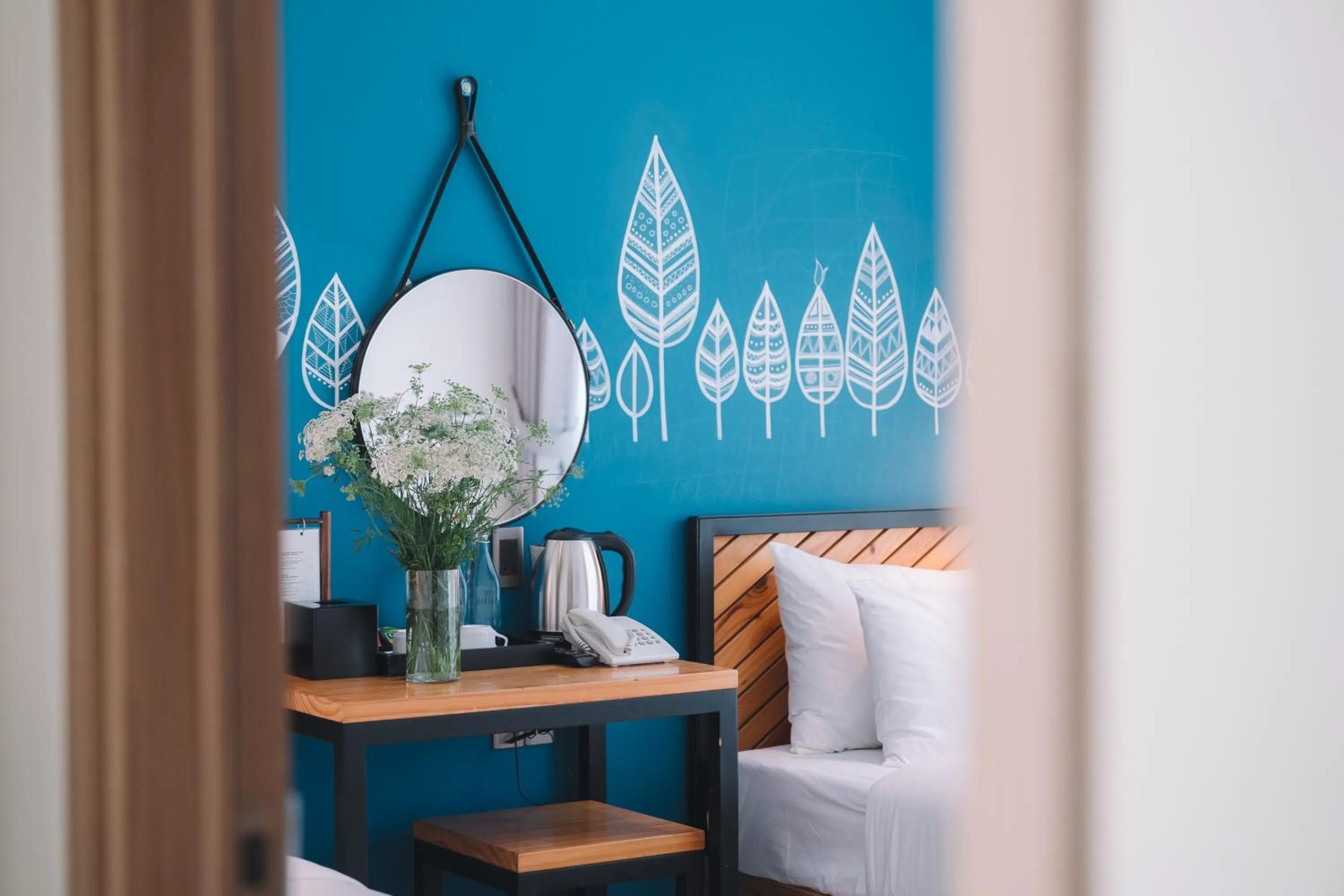 Decorative detail in Canary Dalat Hotel