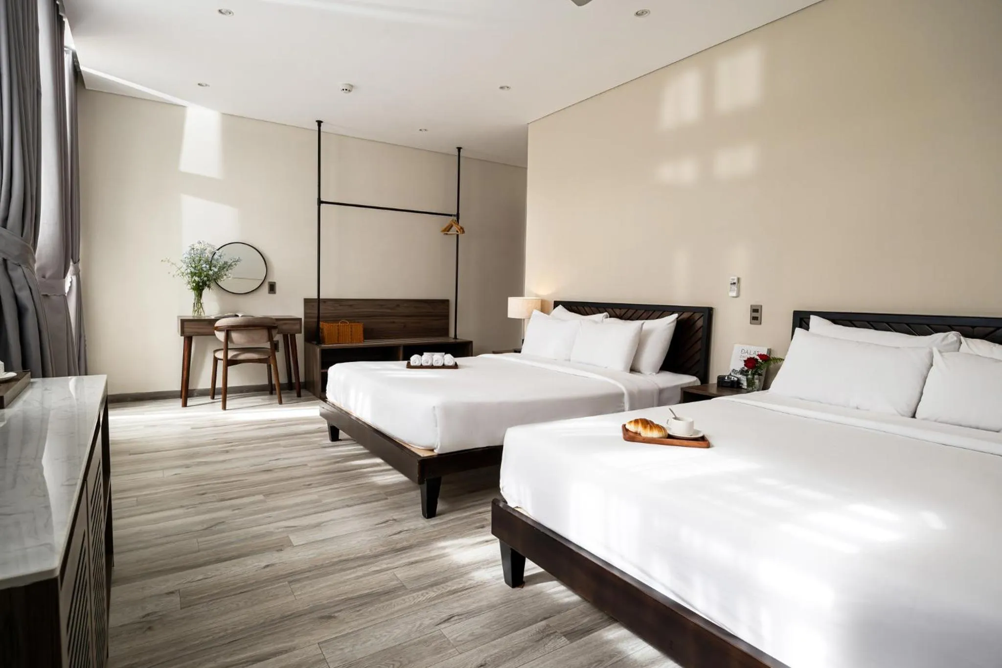 Photo of the whole room, Bed in Canary Dalat Hotel