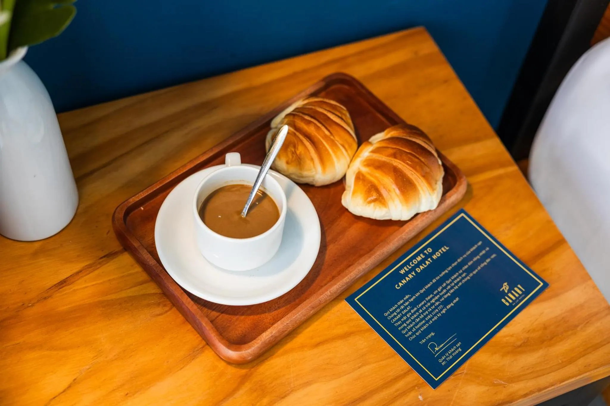 Food and drinks in Canary Dalat Hotel