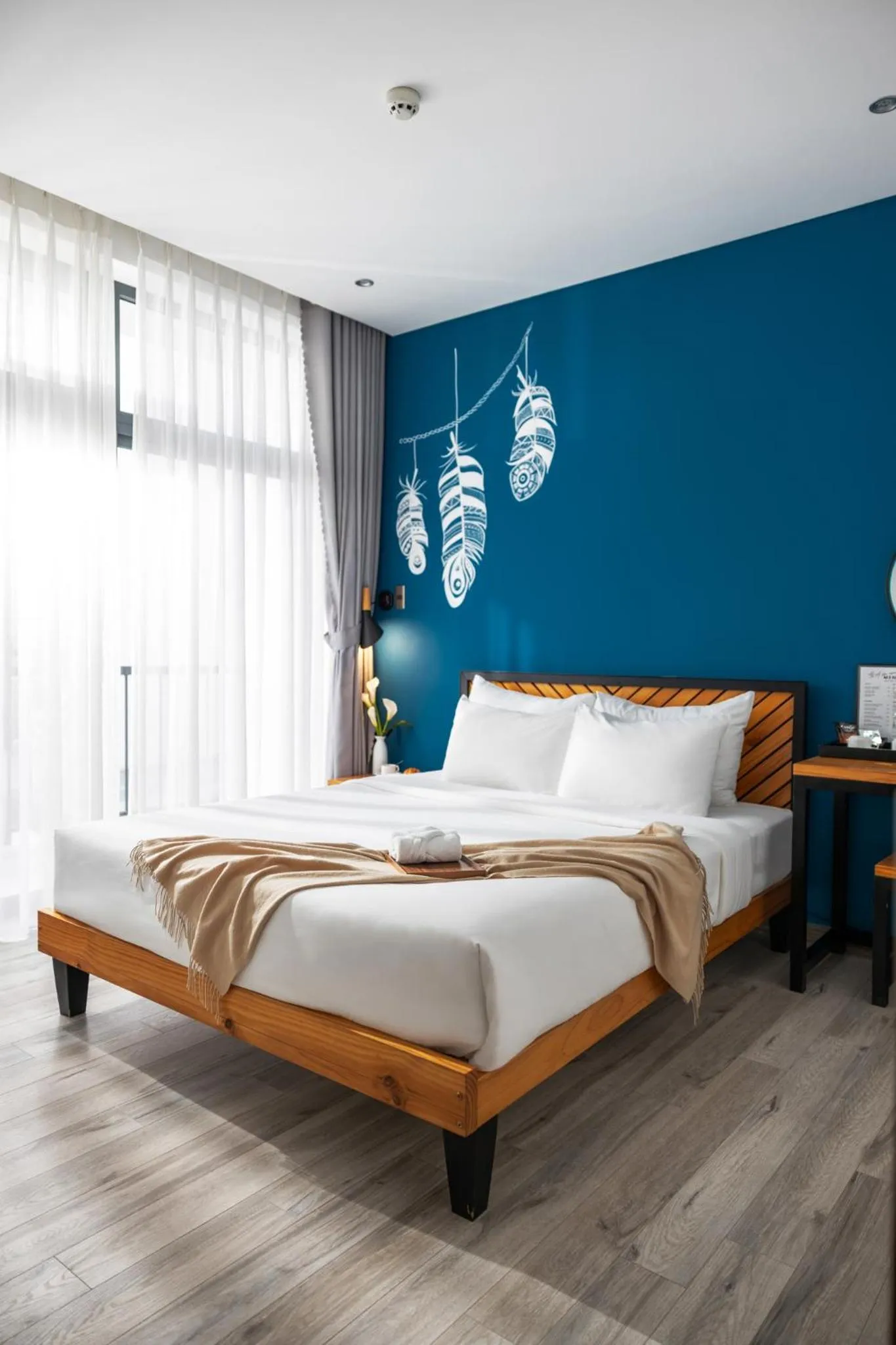 Bed in Canary Dalat Hotel