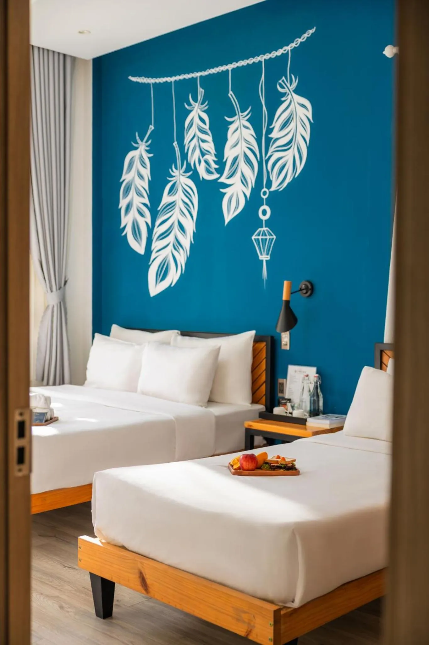 Bed in Canary Dalat Hotel