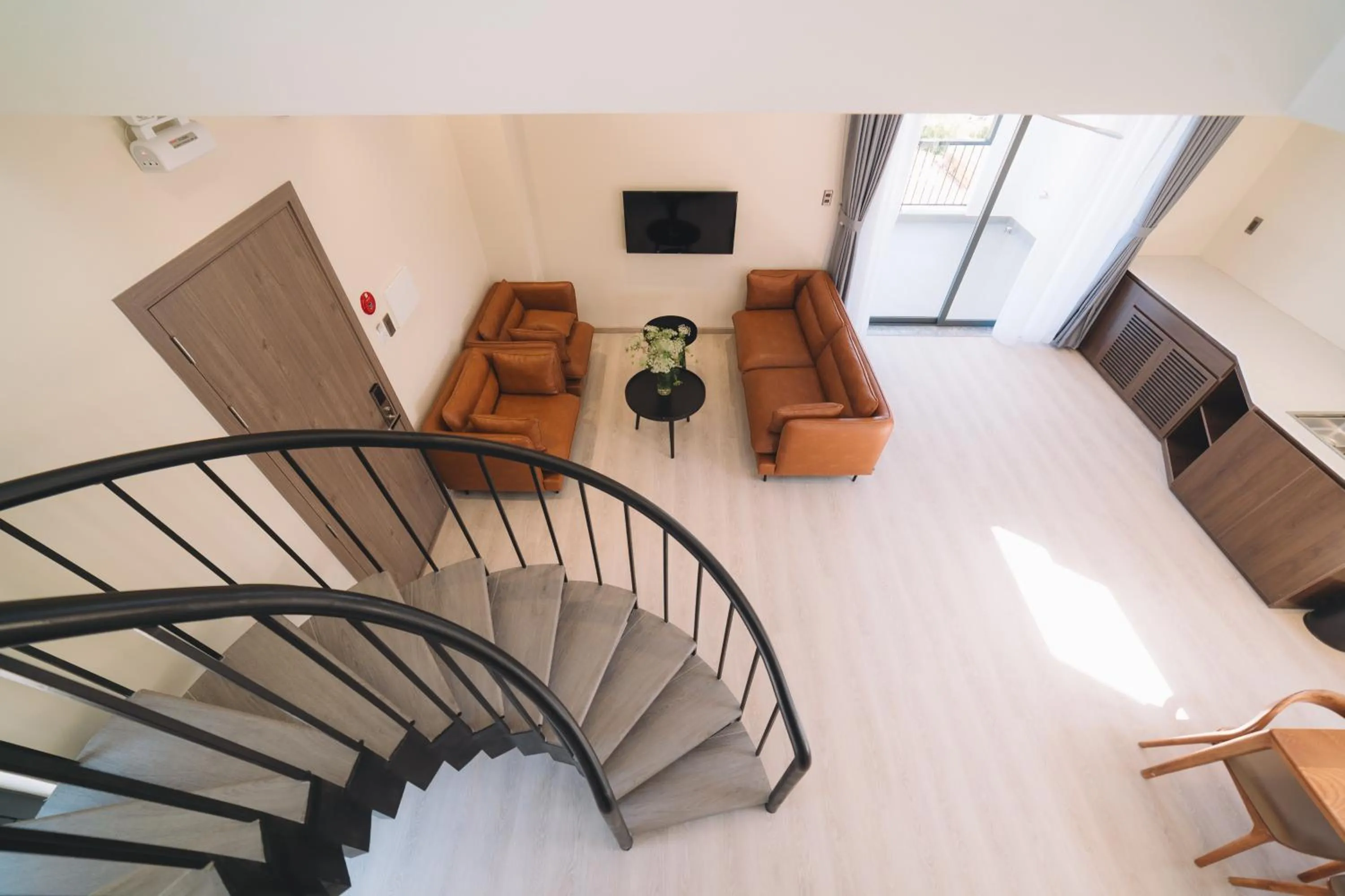 Living room in Canary Dalat Hotel