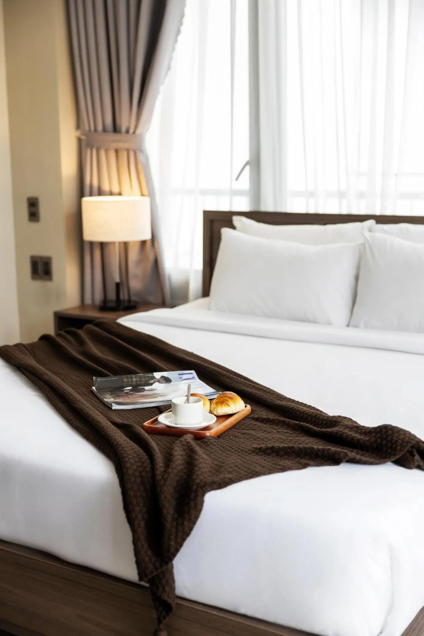 Bed in Canary Dalat Hotel