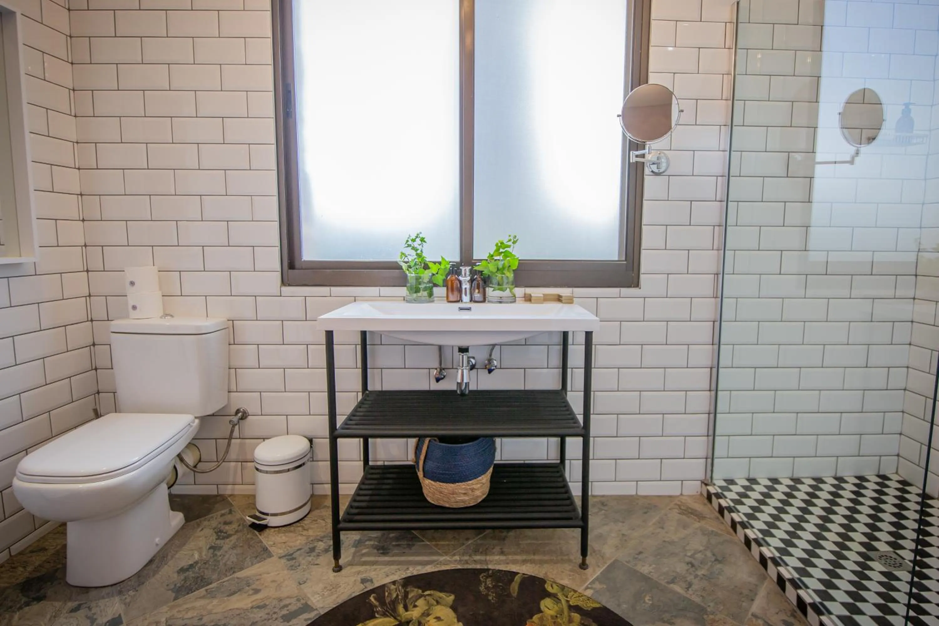 Shower in Droombos Boutique Hotel