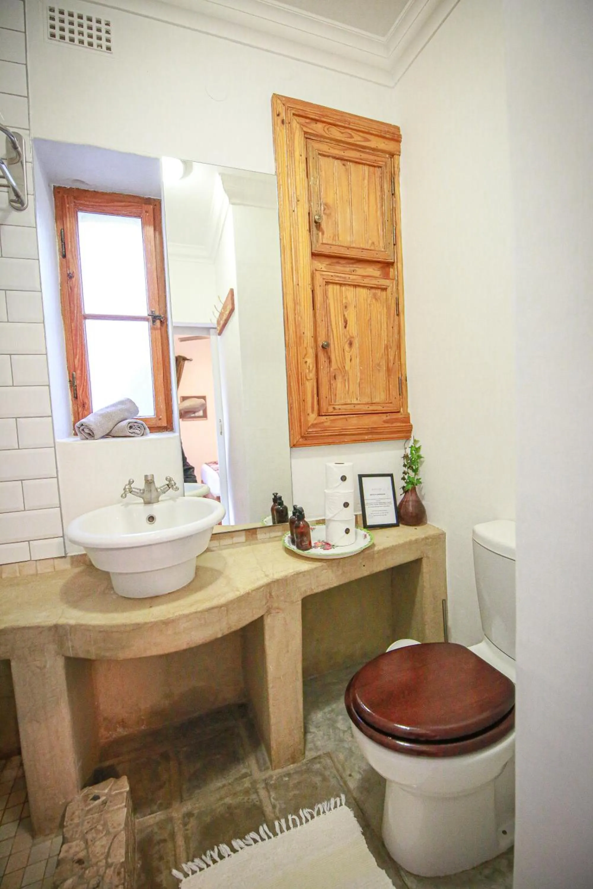 Toilet in Droombos Boutique Hotel