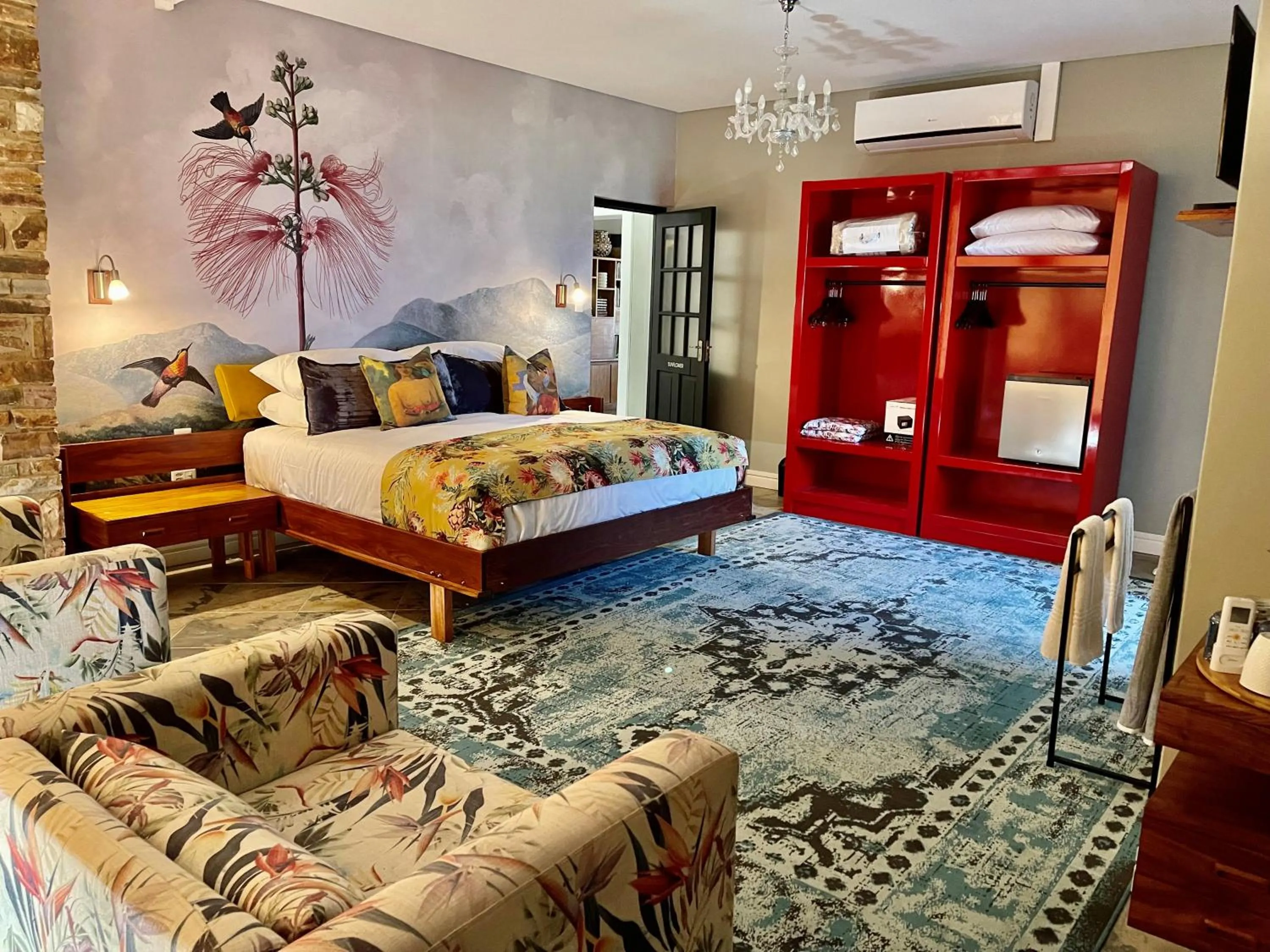 Bed in Droombos Boutique Hotel