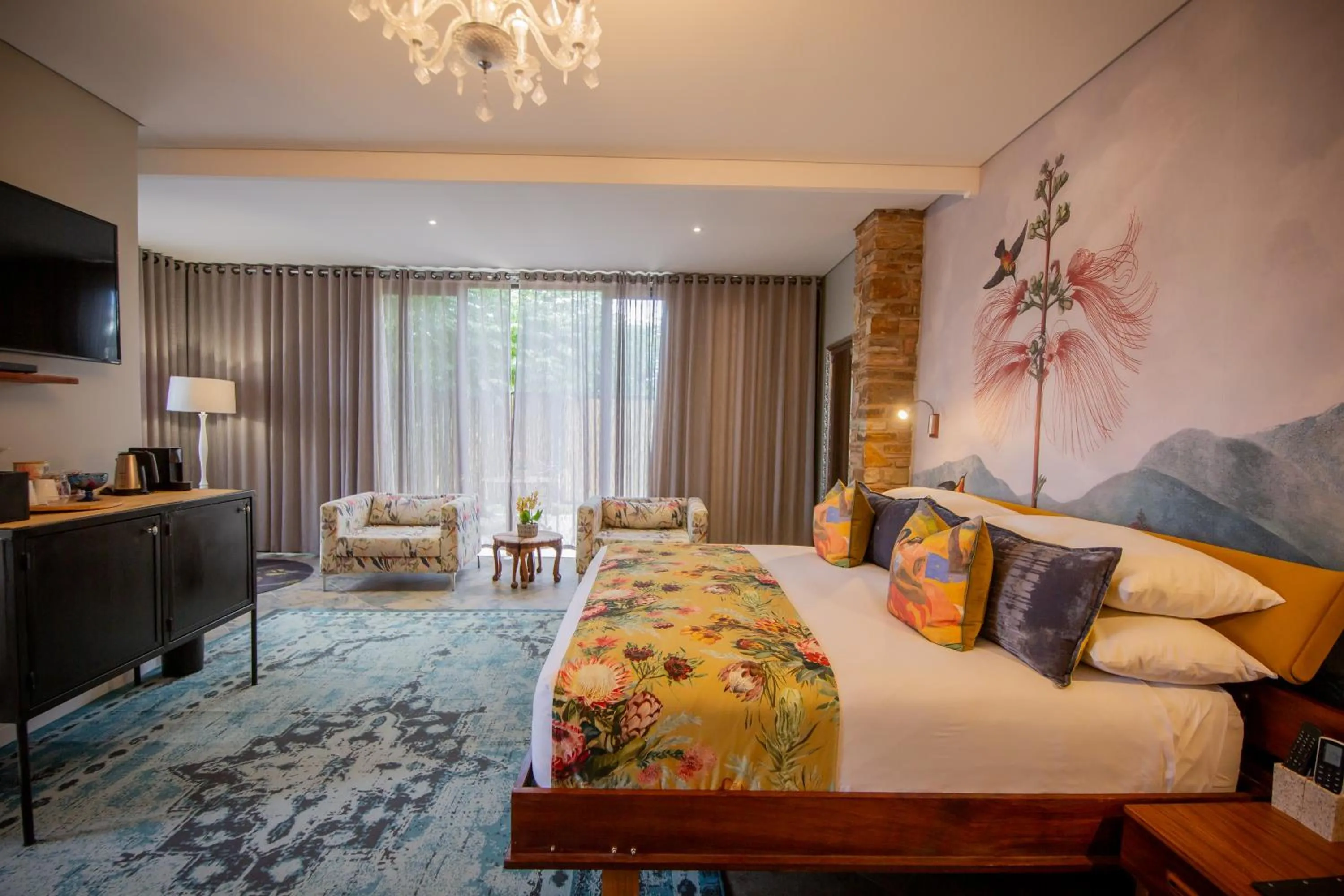 Bedroom, Bed in Droombos Boutique Hotel