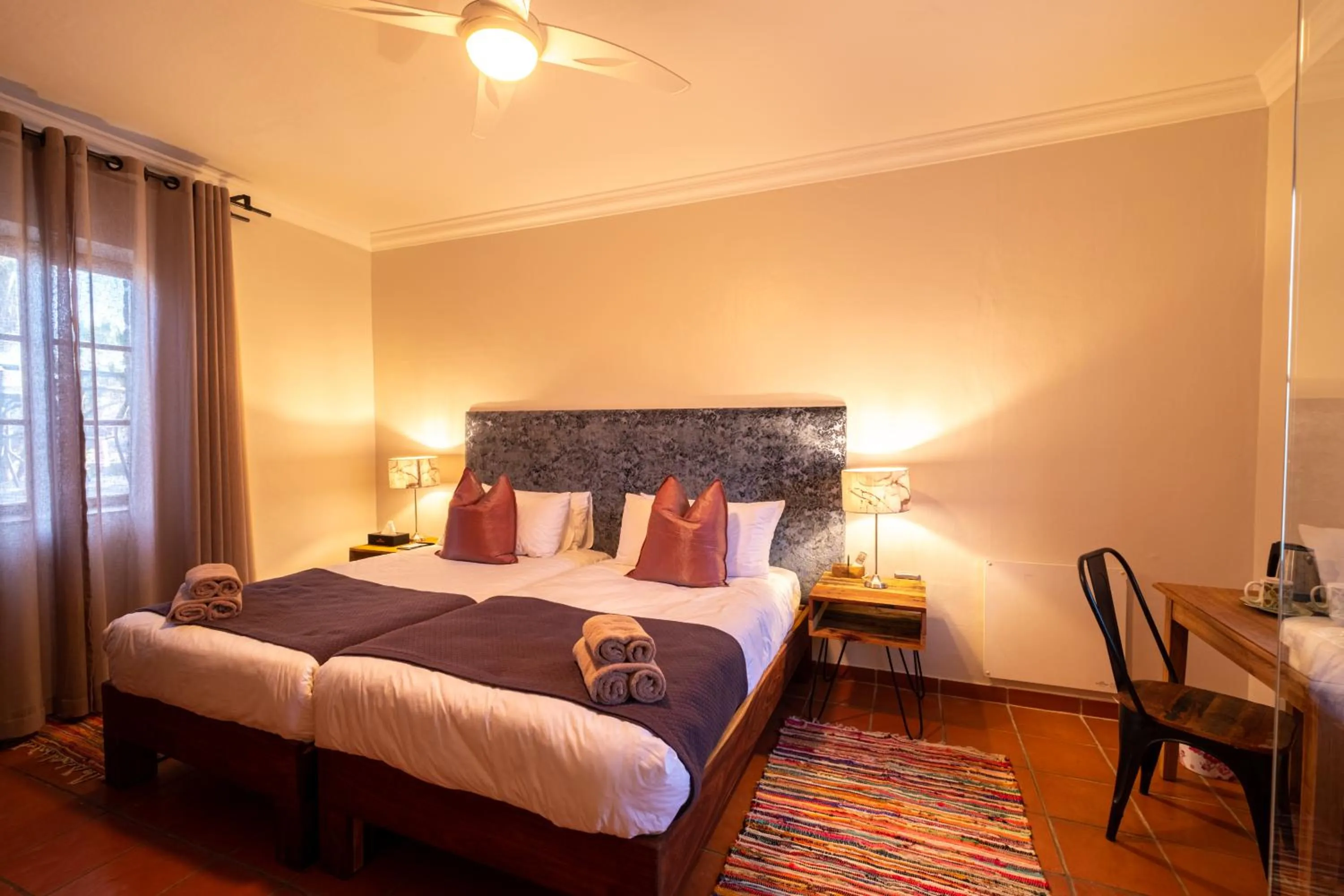 Bed in Droombos Boutique Hotel