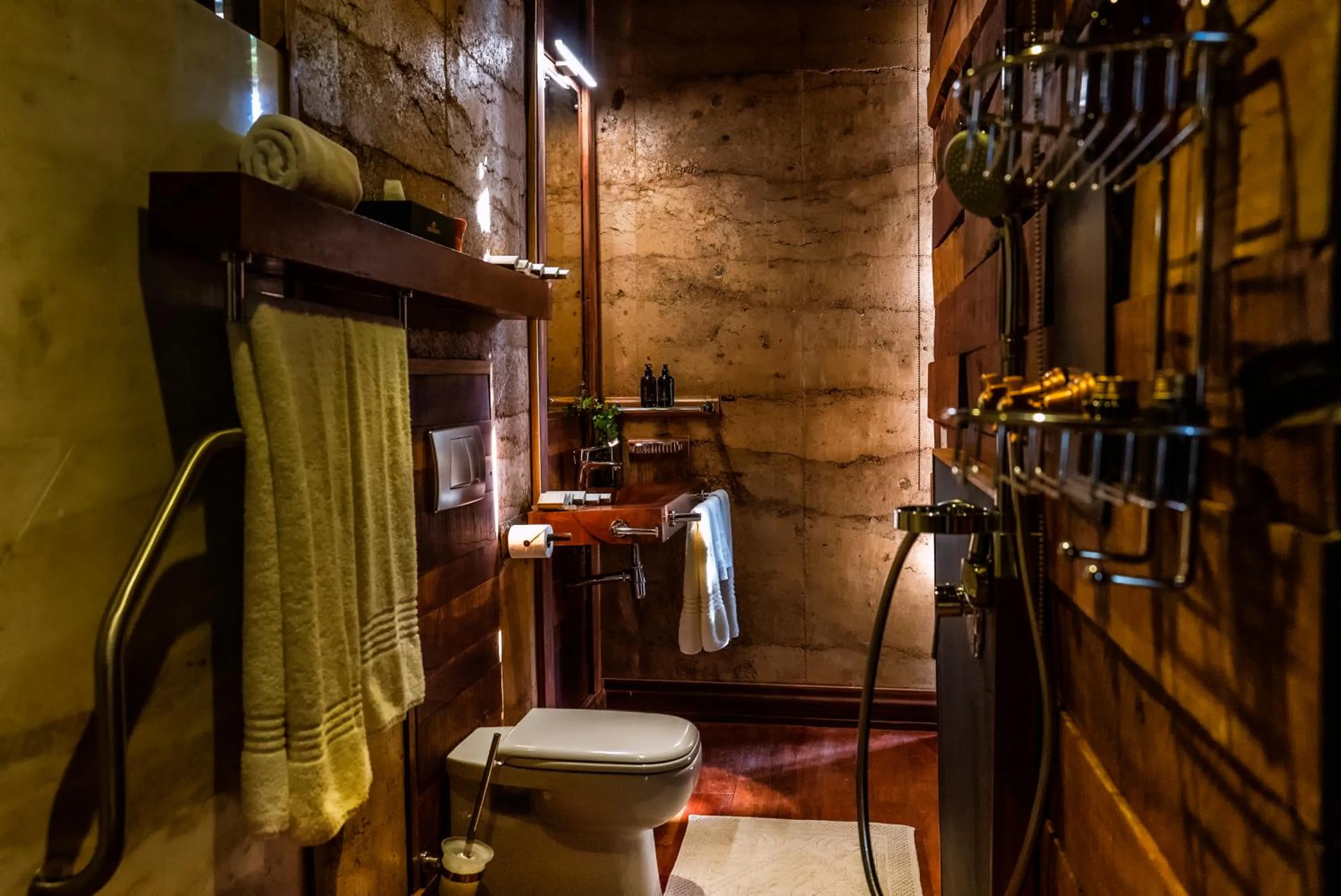 Toilet in Droombos Boutique Hotel