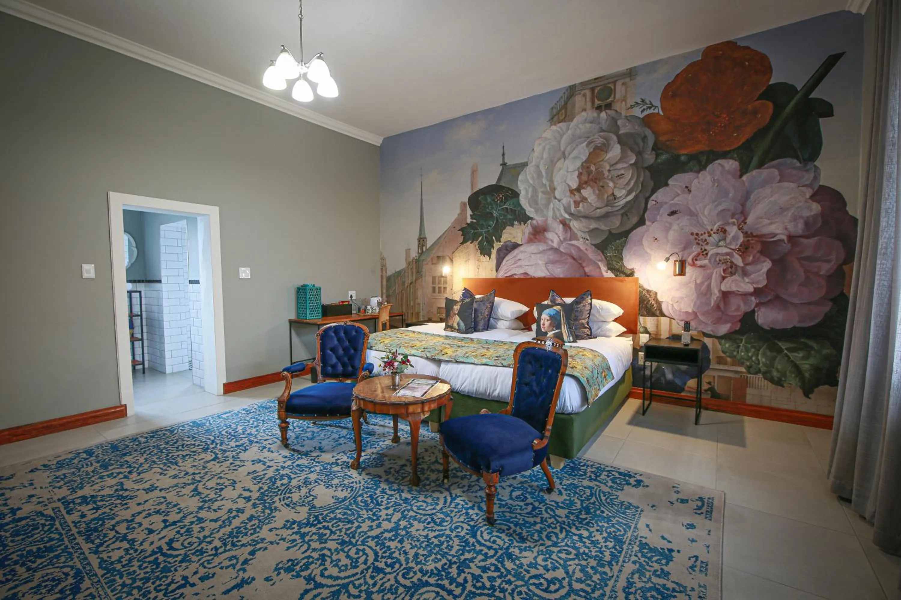 Bed in Droombos Boutique Hotel