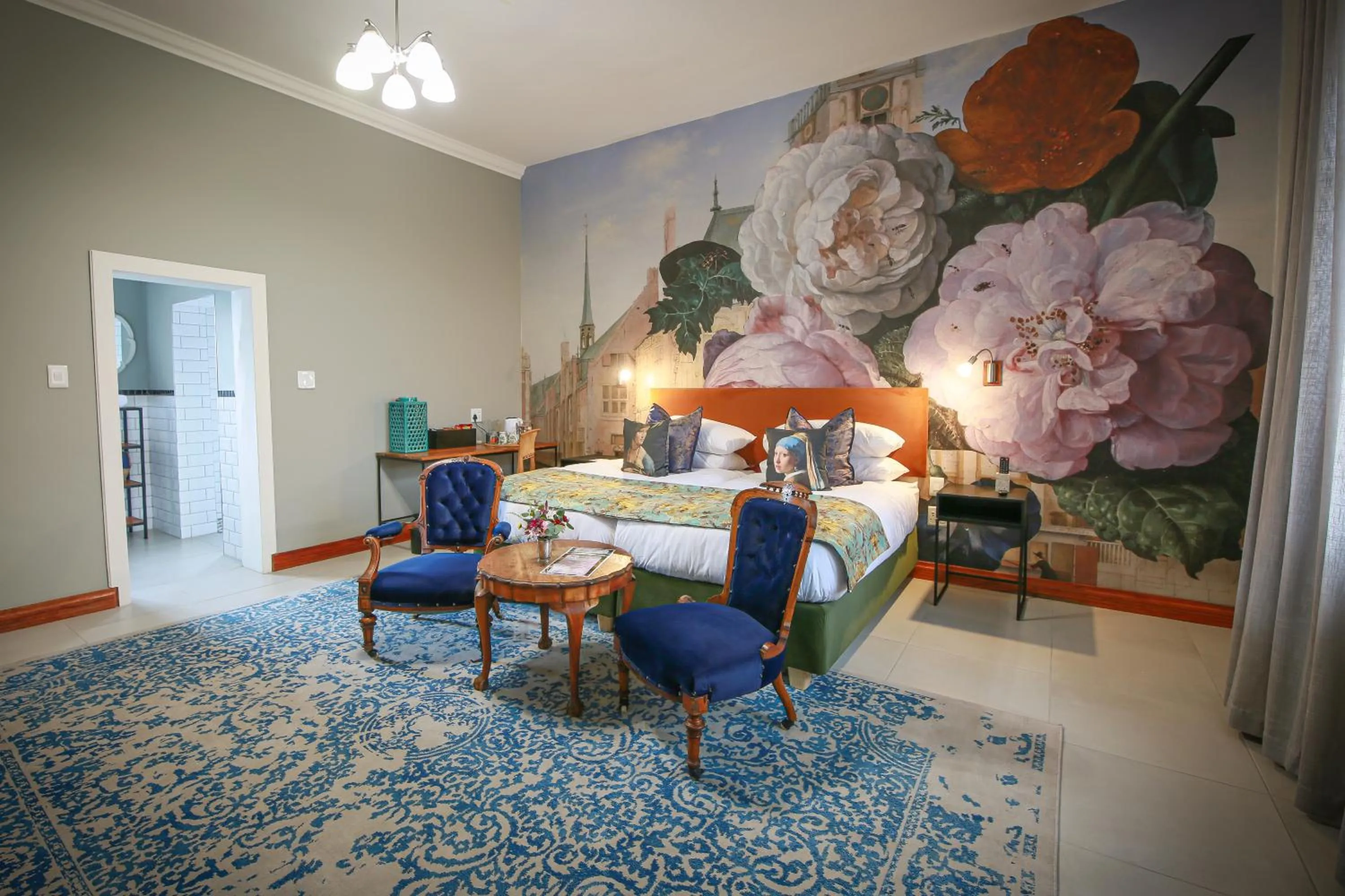 Bed in Droombos Boutique Hotel