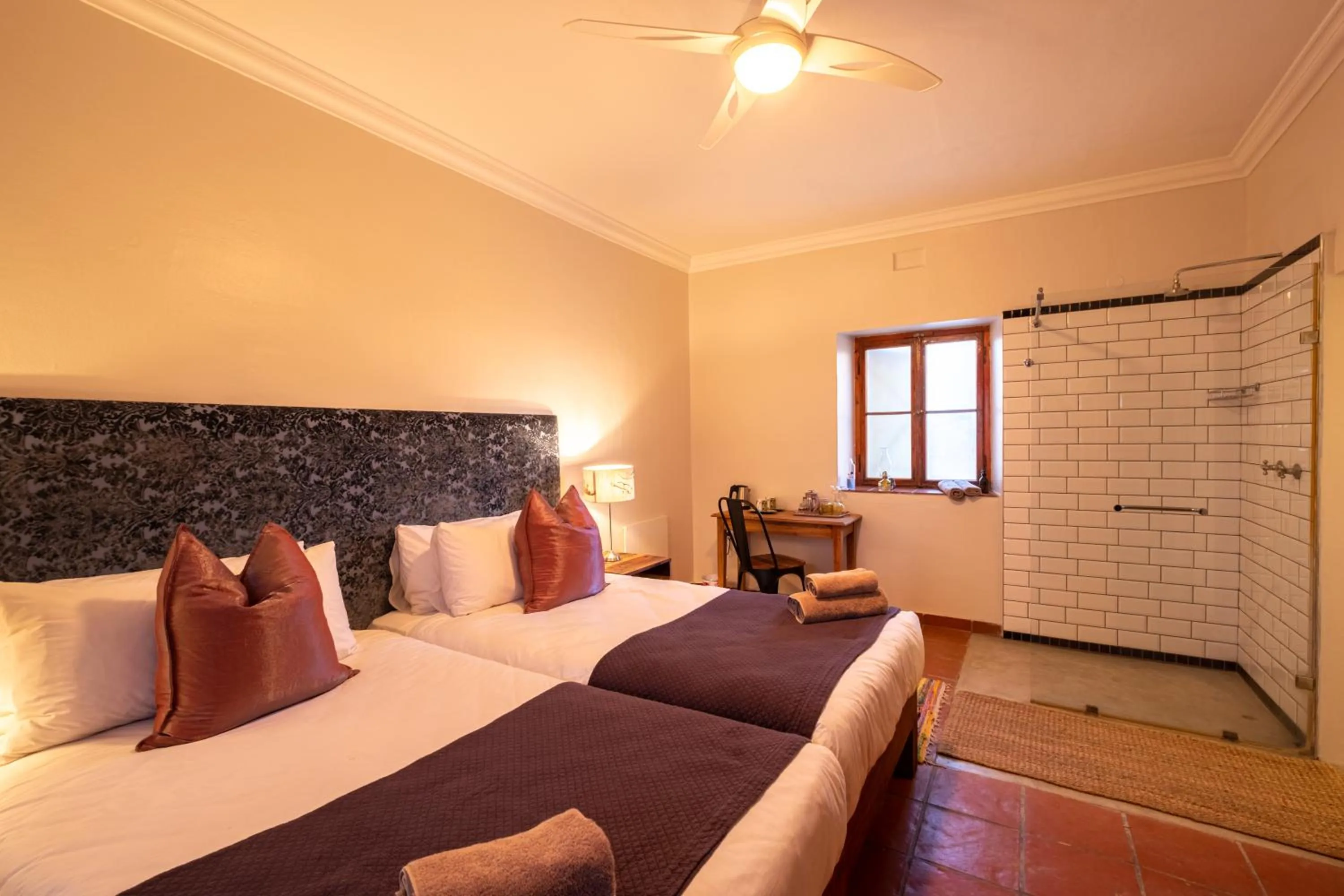 Bed in Droombos Boutique Hotel