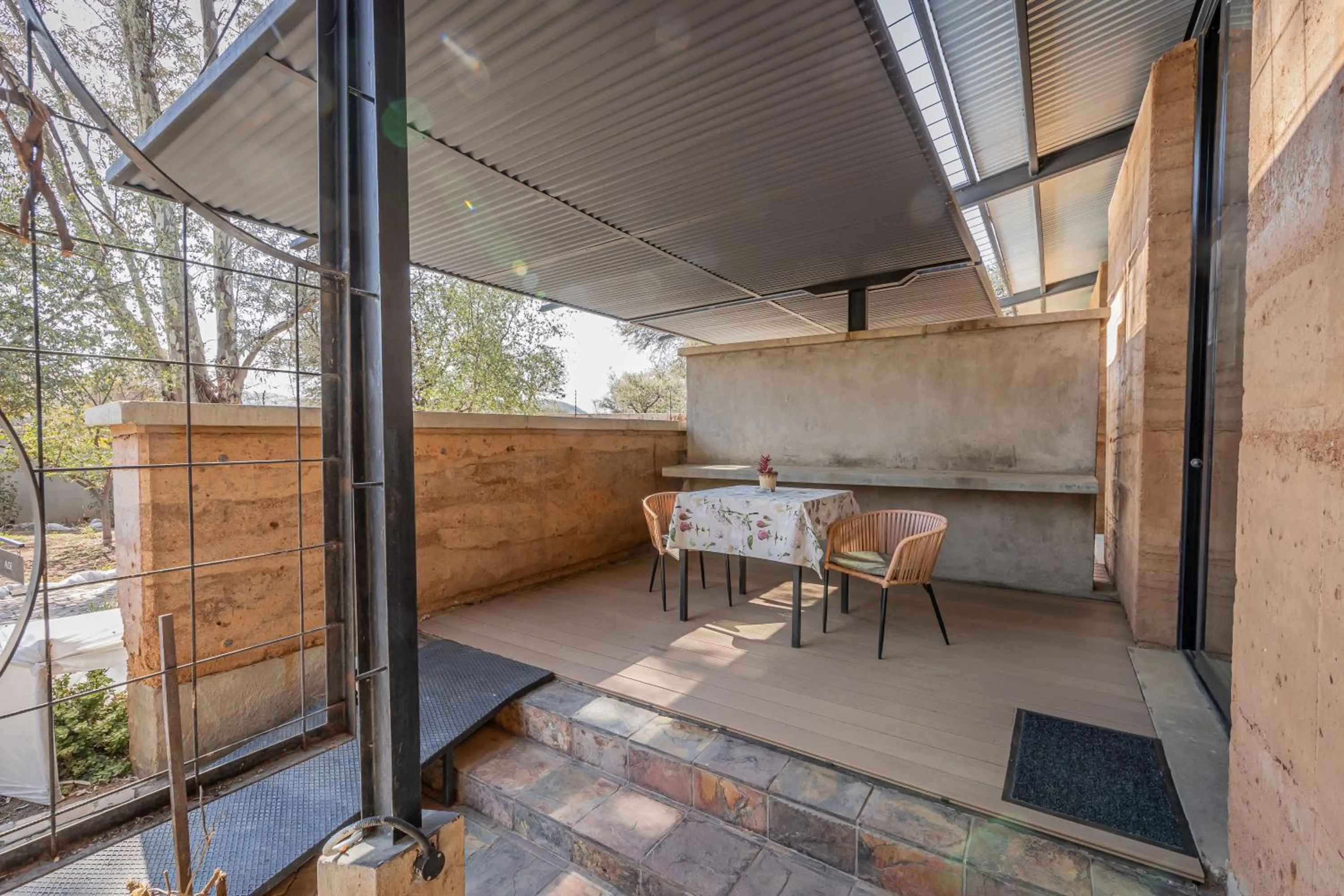 Patio in Droombos Boutique Hotel