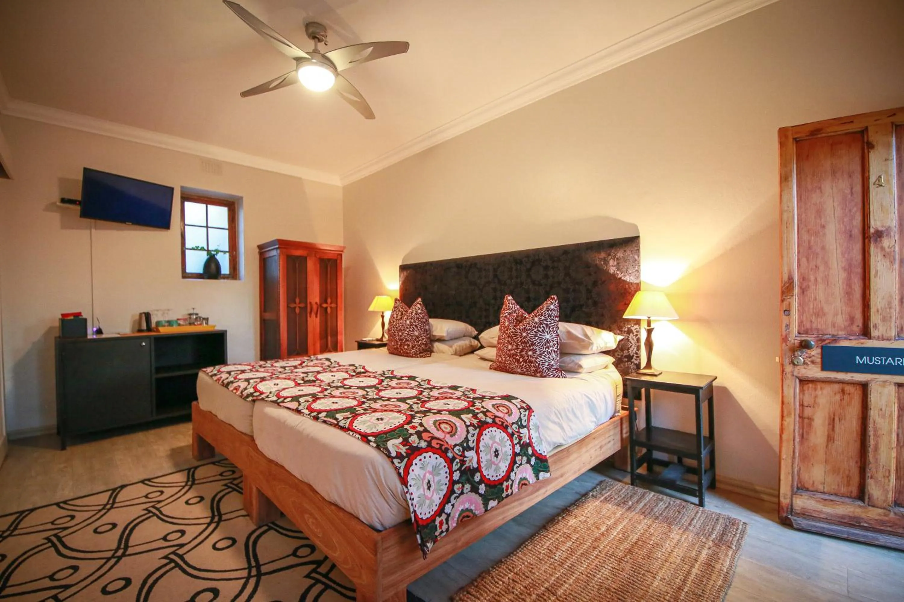 Bed in Droombos Boutique Hotel