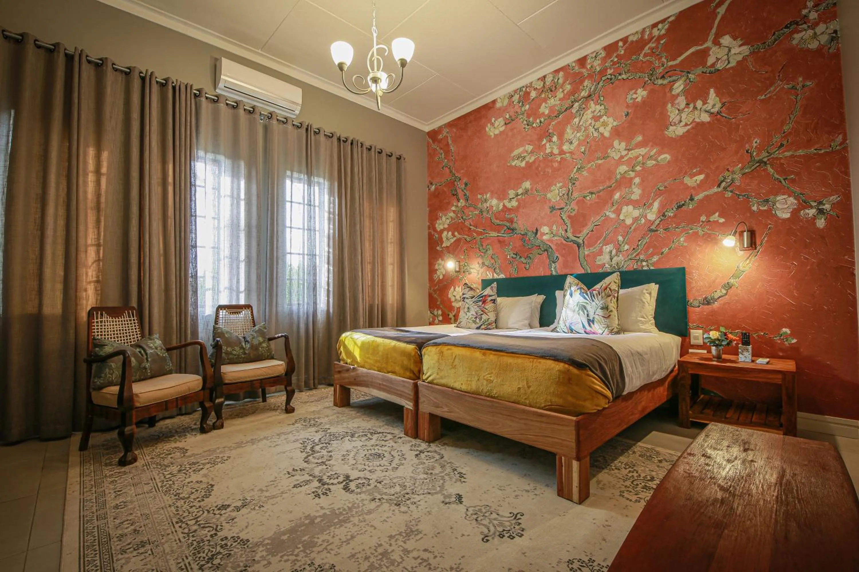 Bed in Droombos Boutique Hotel