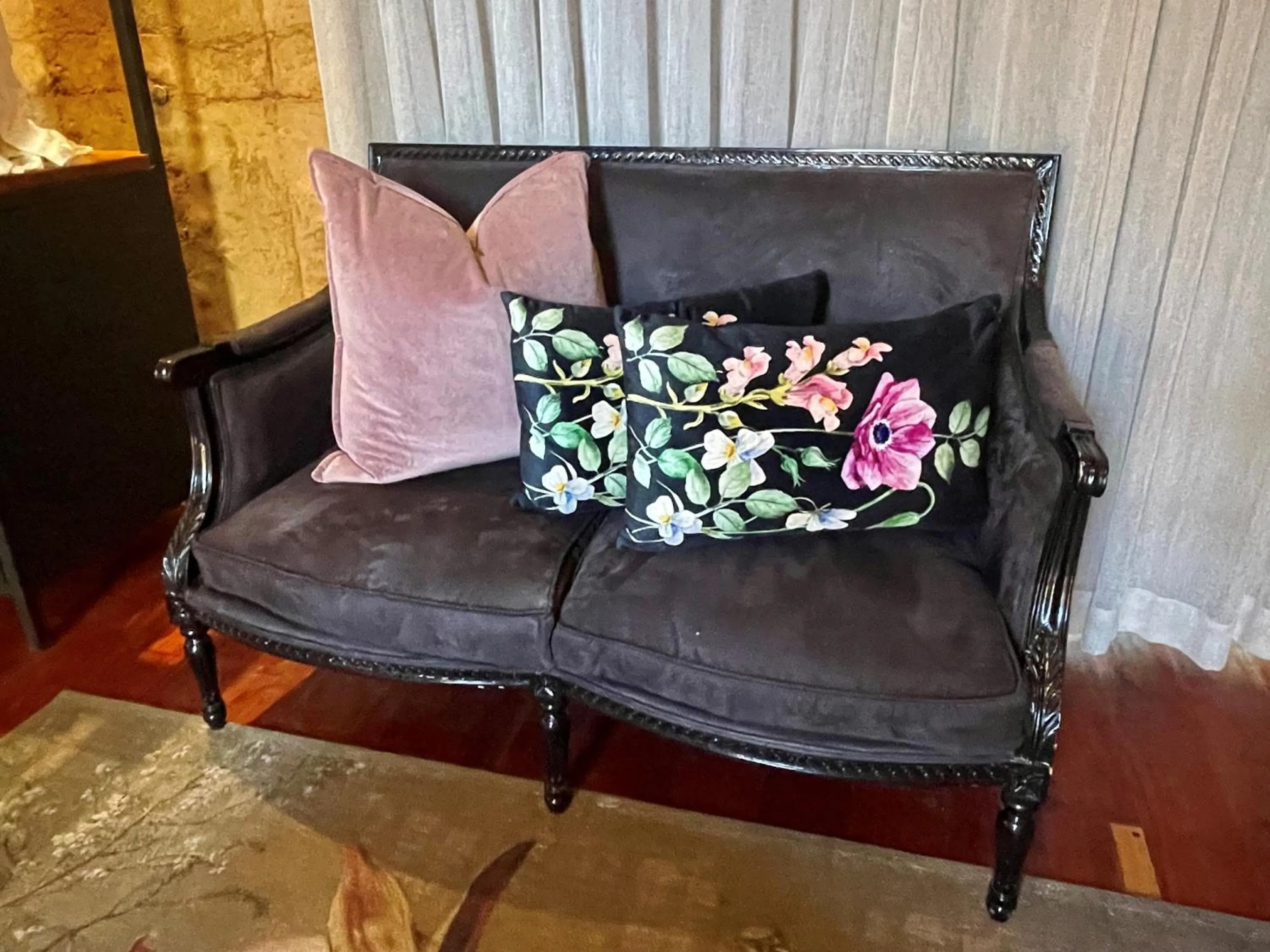 Seating area in Droombos Boutique Hotel