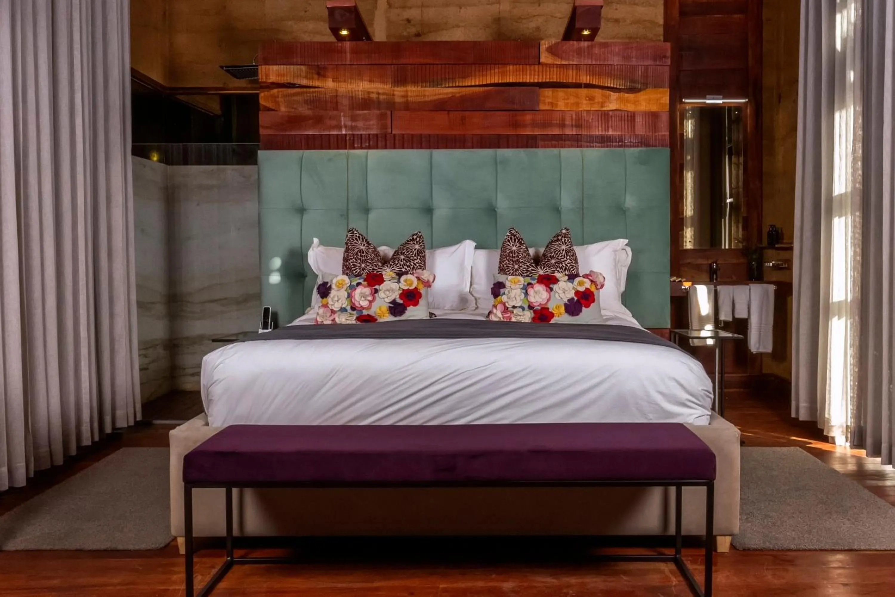 Bed in Droombos Boutique Hotel