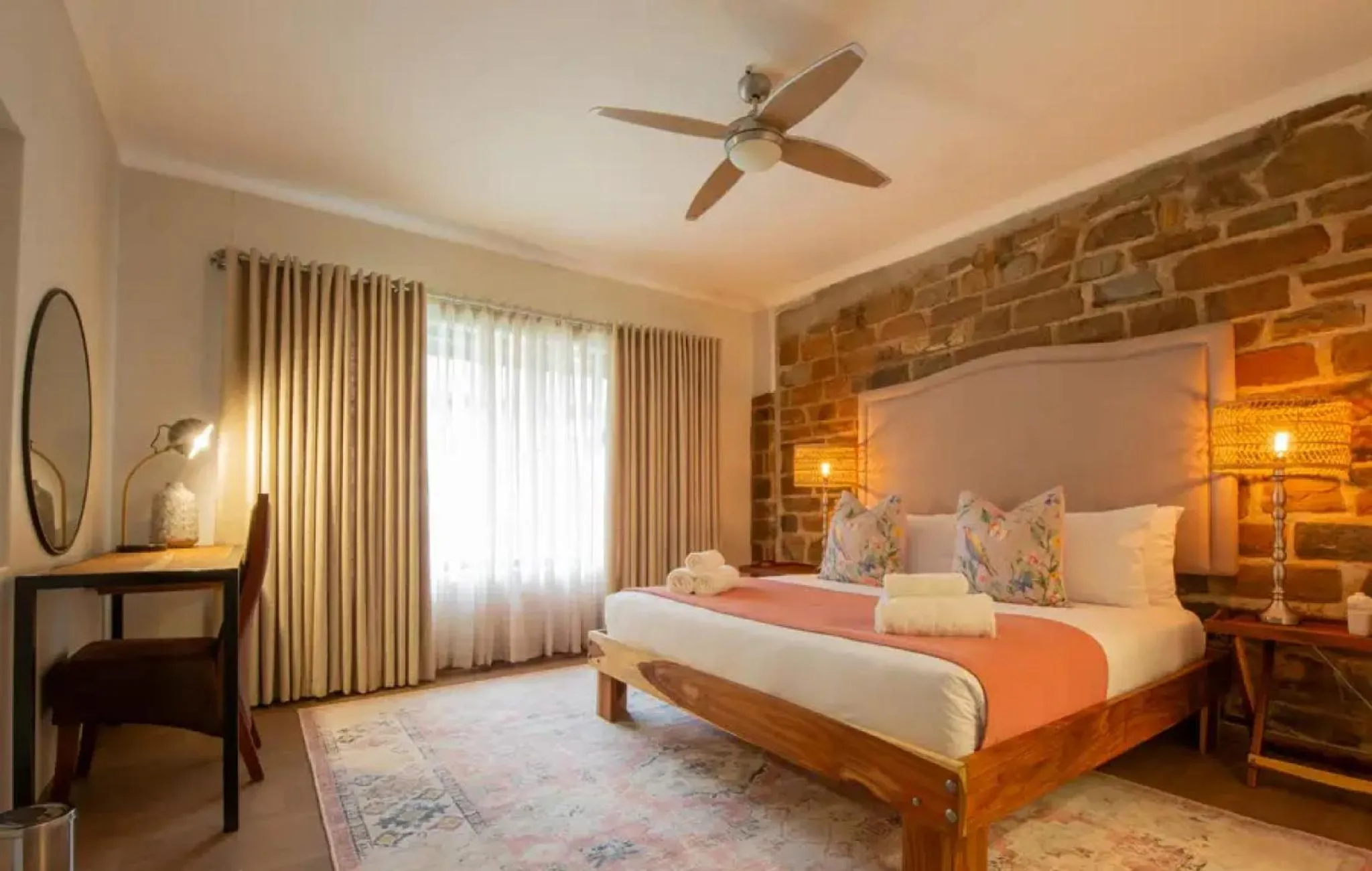 Bed in Droombos Boutique Hotel