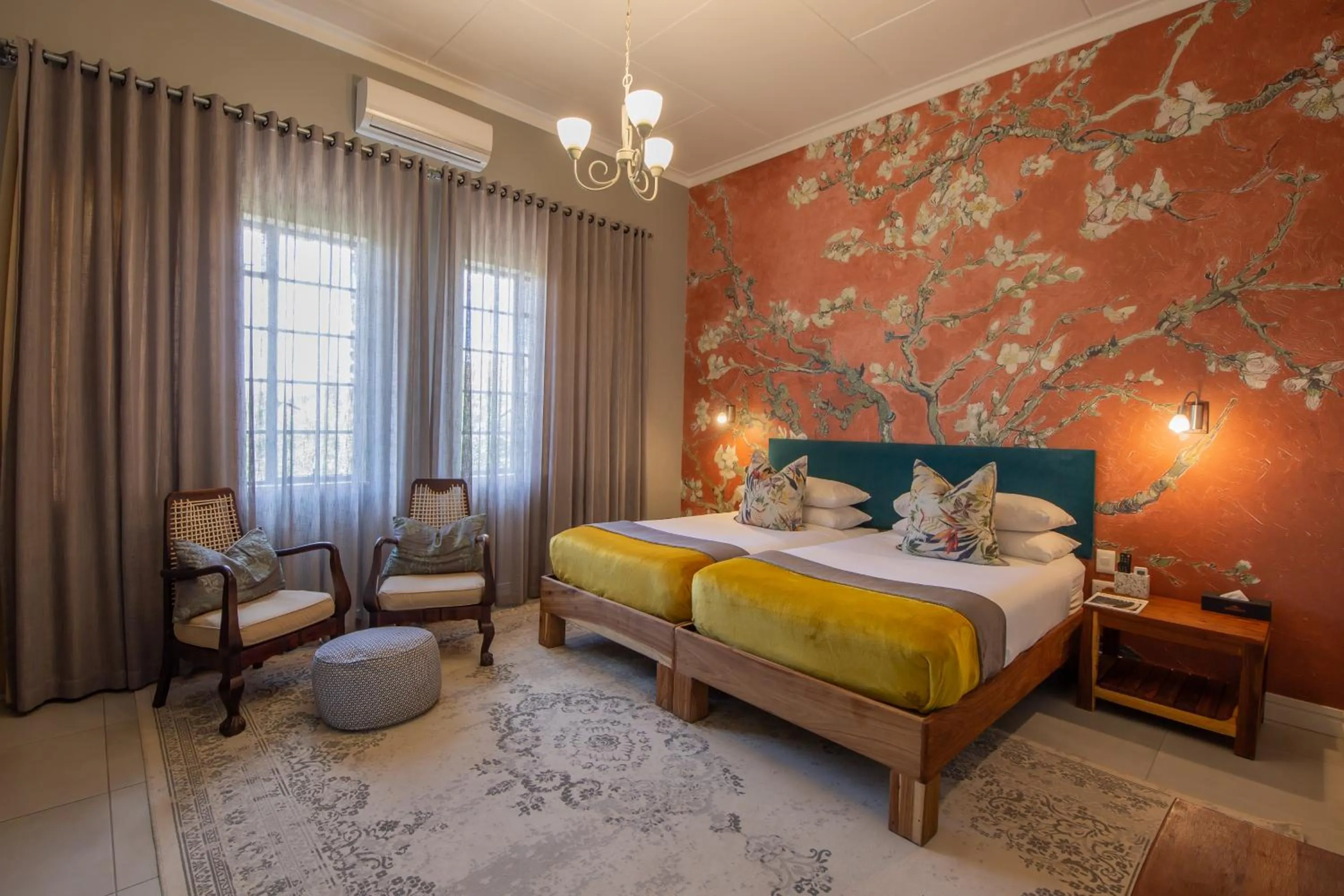 Bed in Droombos Boutique Hotel