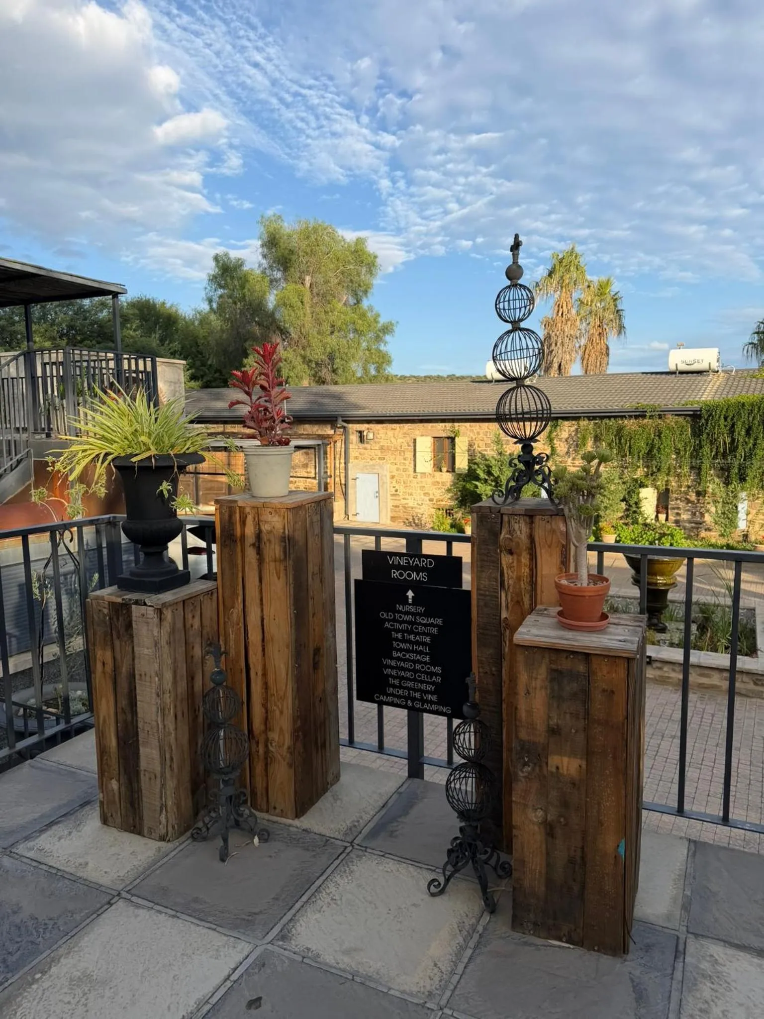 Property building in Droombos Boutique Hotel