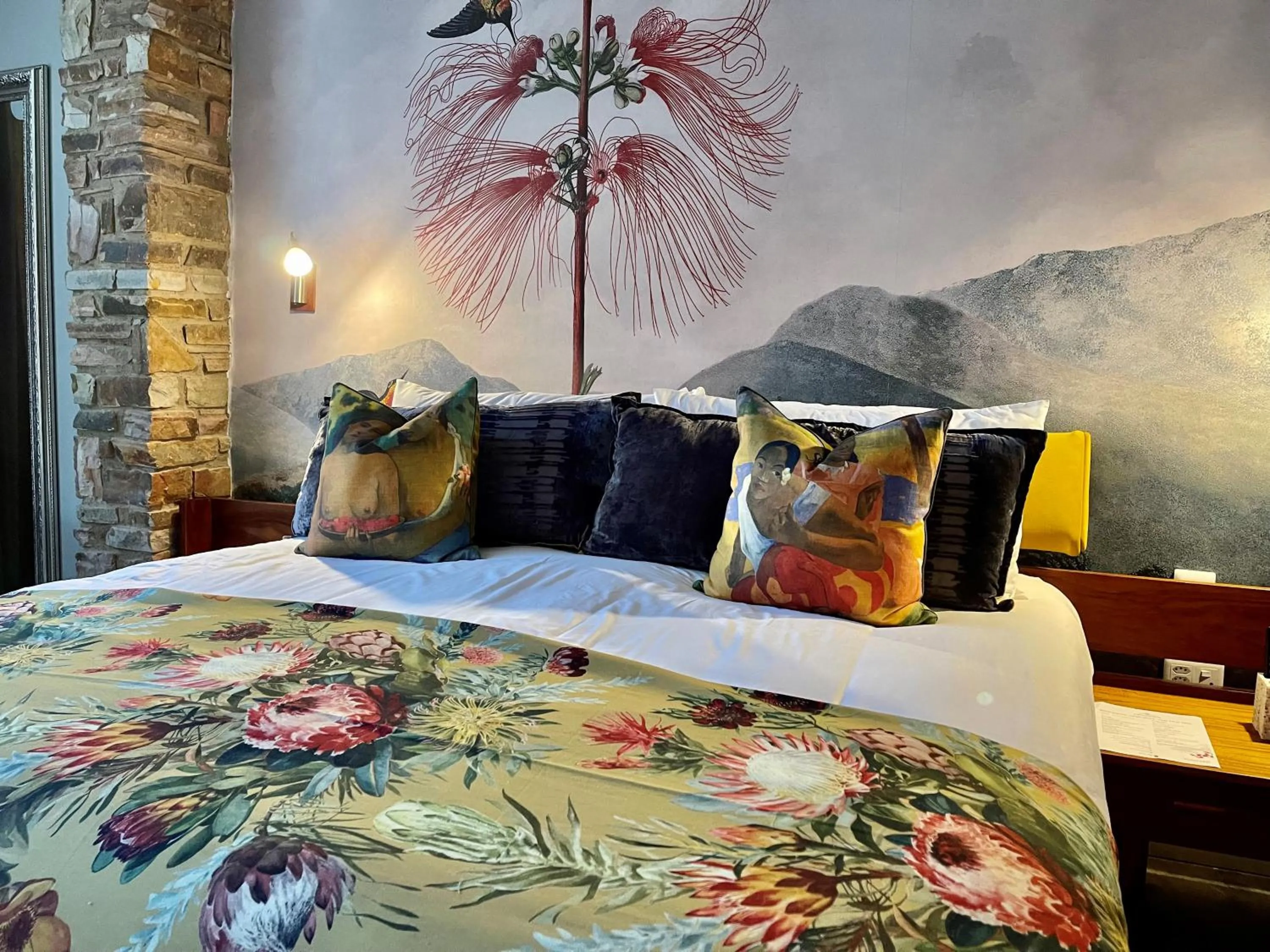 Bed in Droombos Boutique Hotel