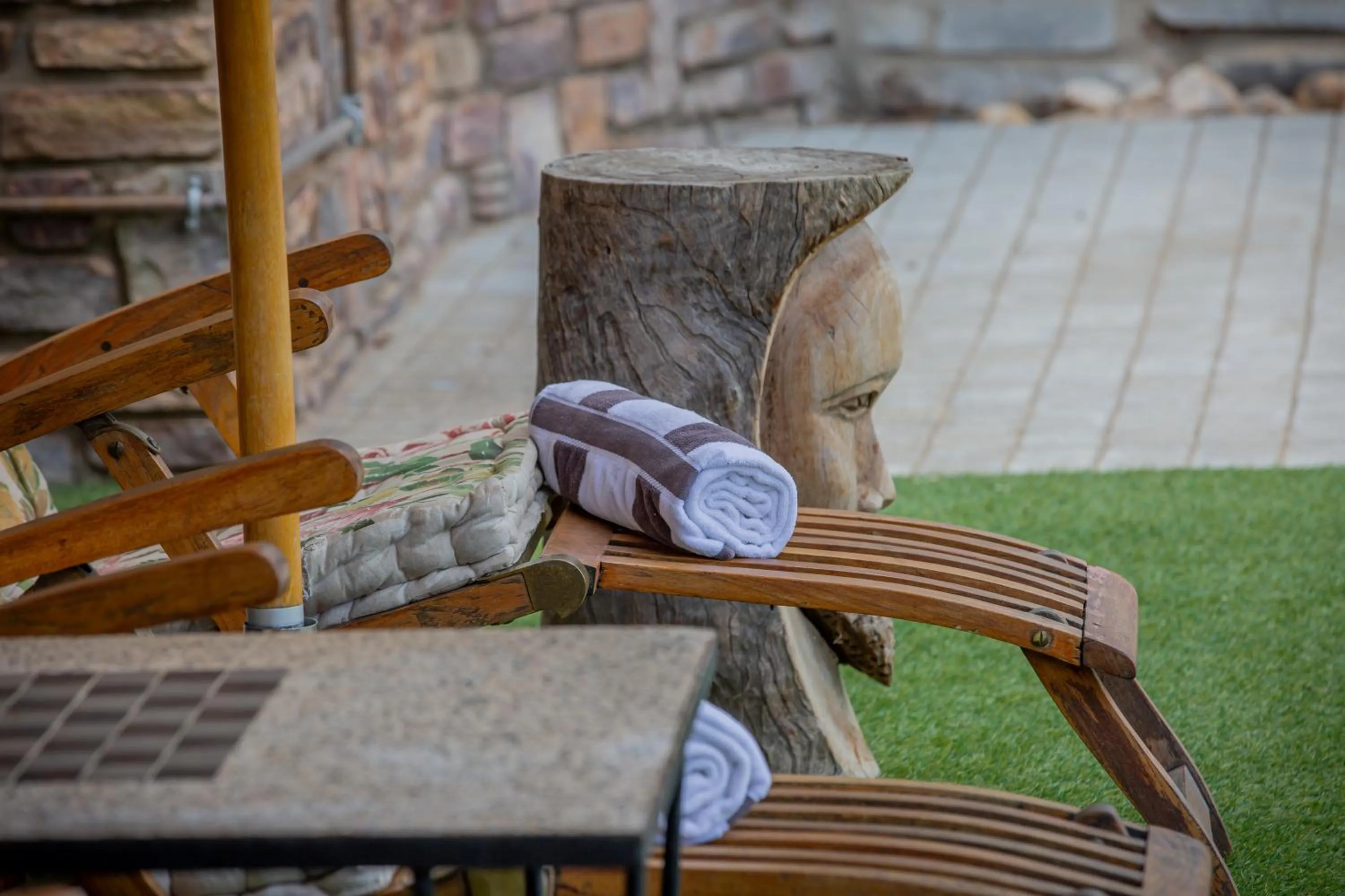 Swimming pool in Droombos Boutique Hotel