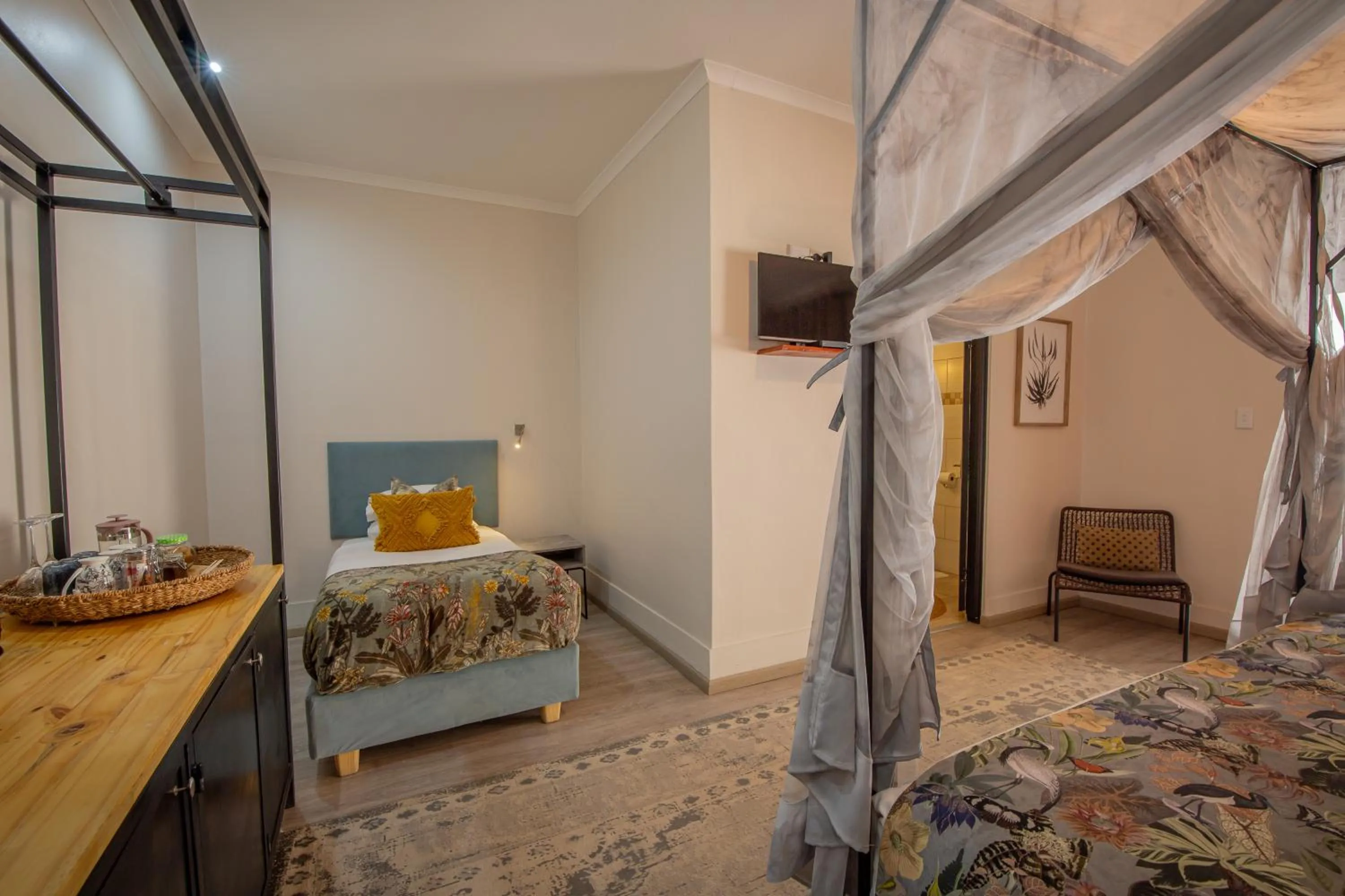 Bed in Droombos Boutique Hotel