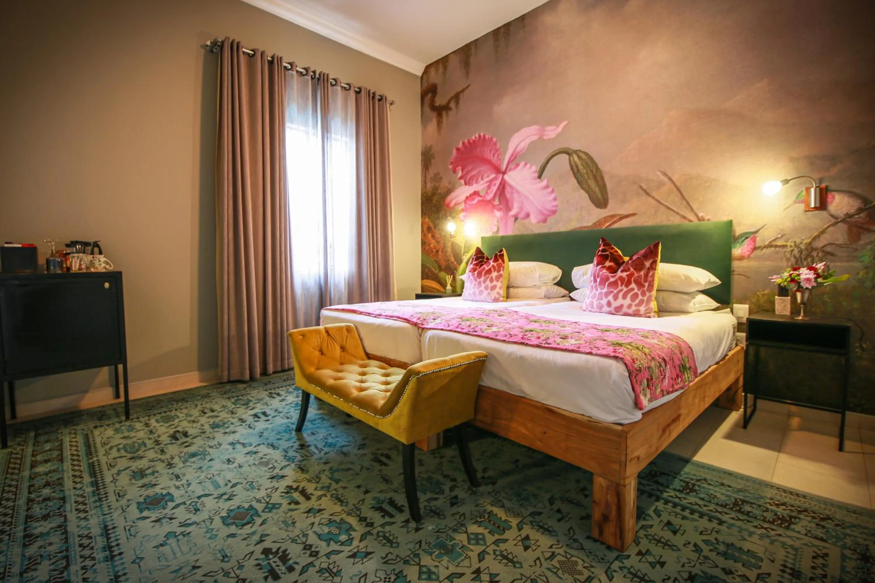 Bed in Droombos Boutique Hotel