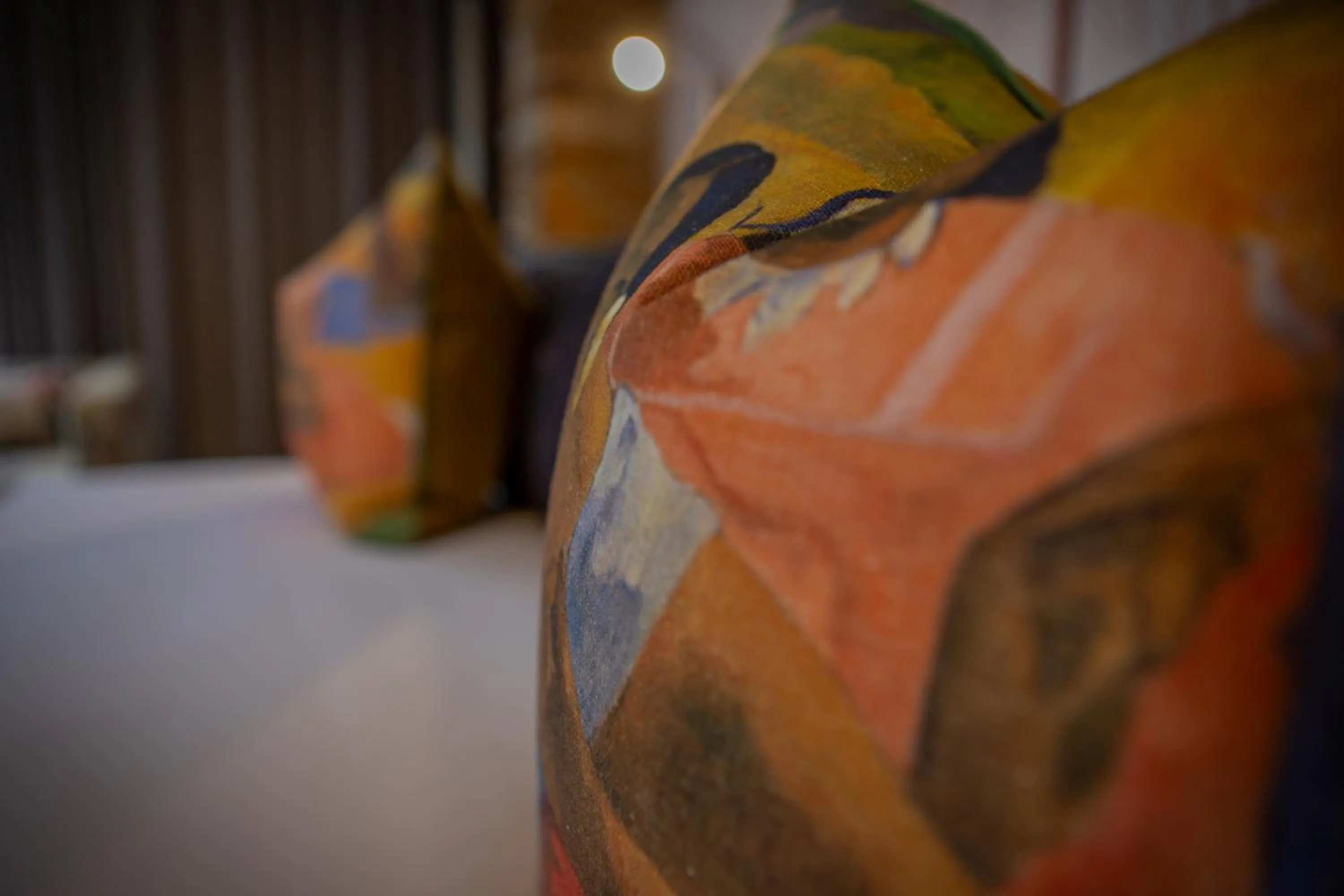 Decorative detail, Bed in Droombos Boutique Hotel