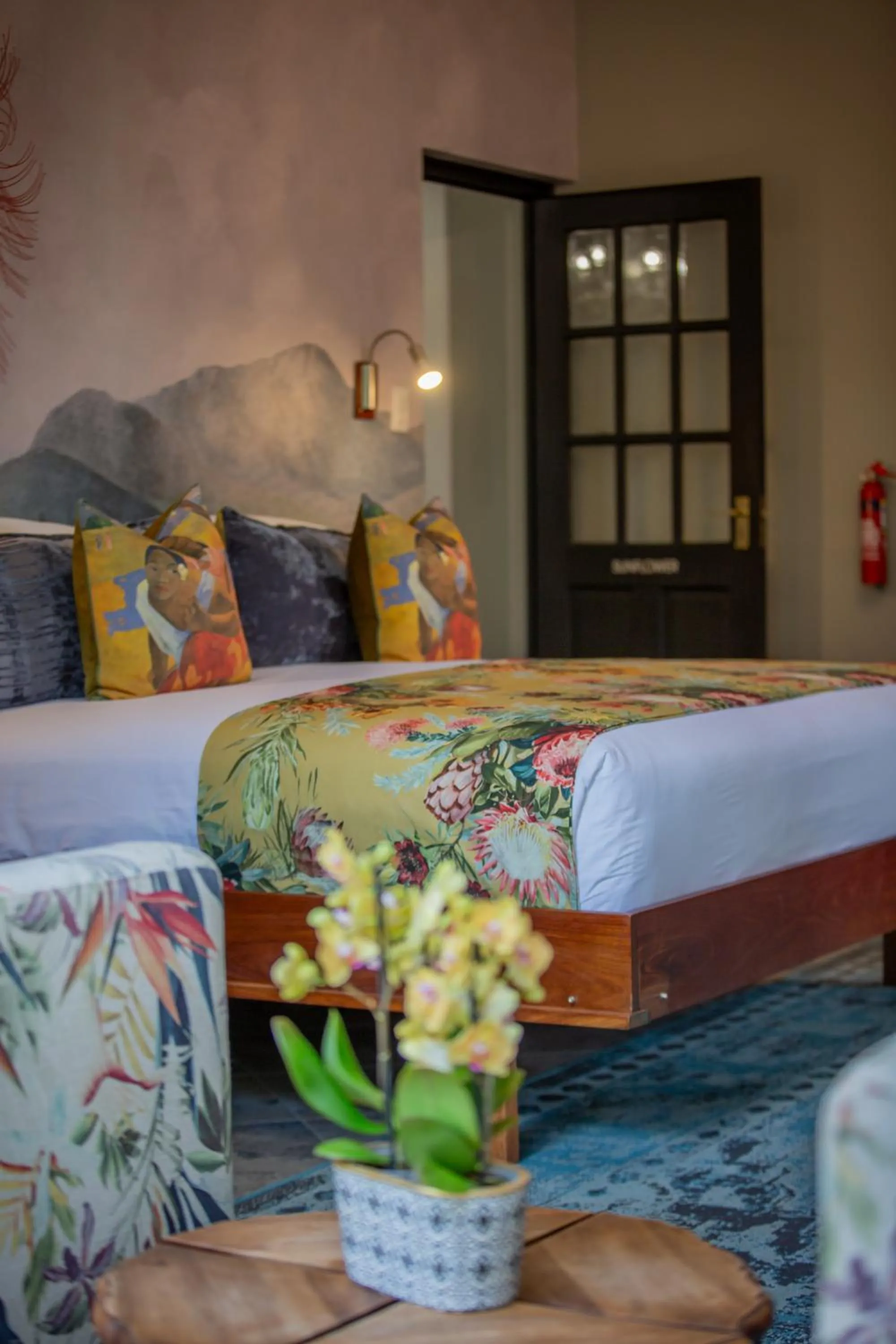 Bed in Droombos Boutique Hotel