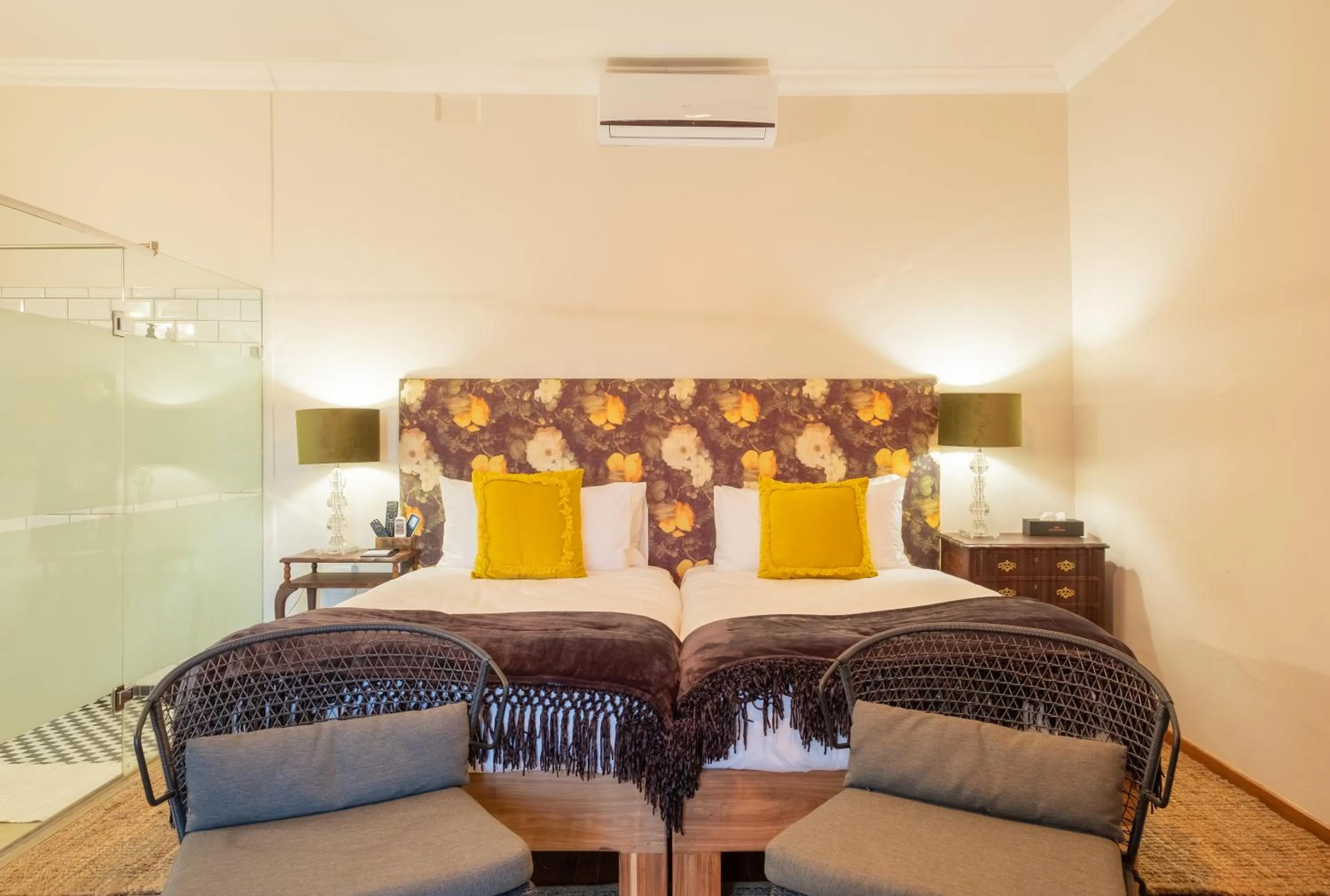 Bed in Droombos Boutique Hotel