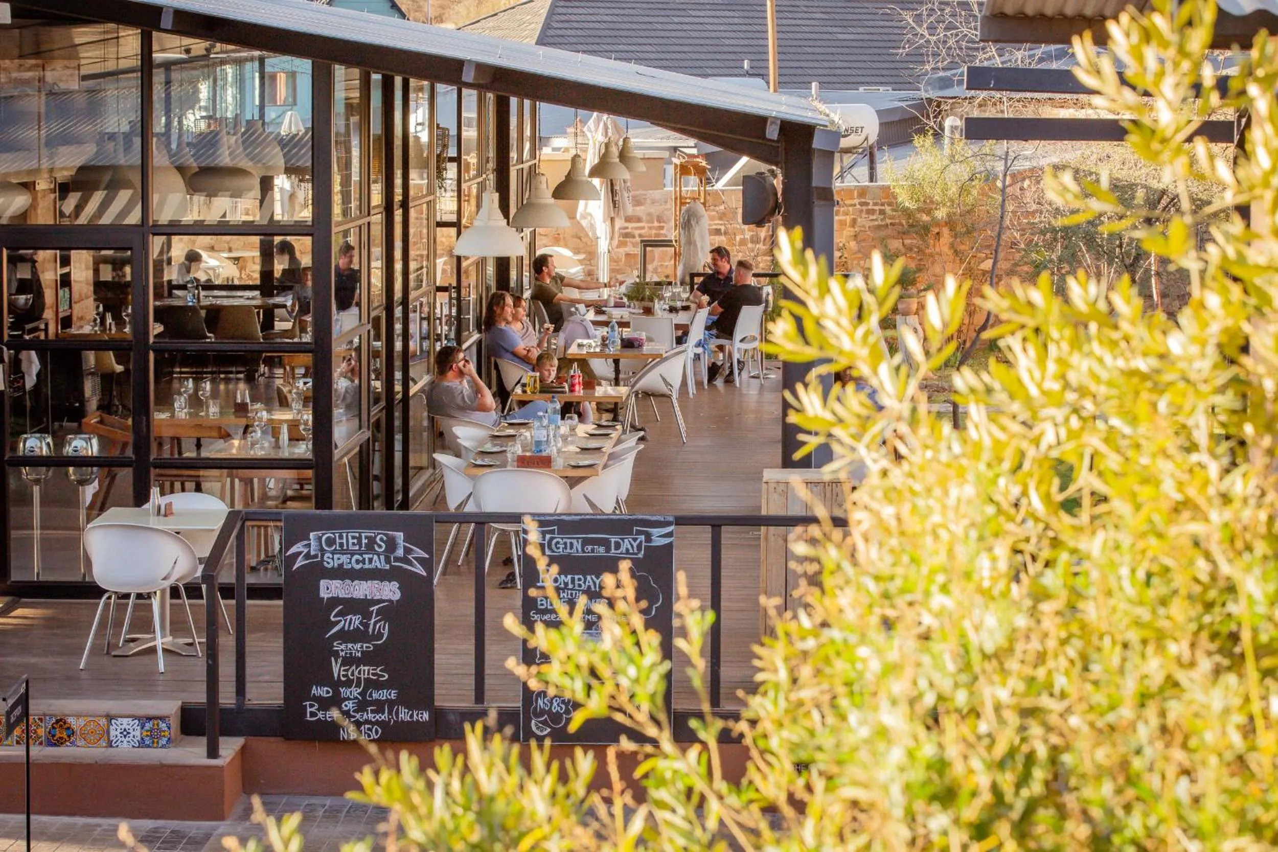 Restaurant/places to eat in Droombos Boutique Hotel