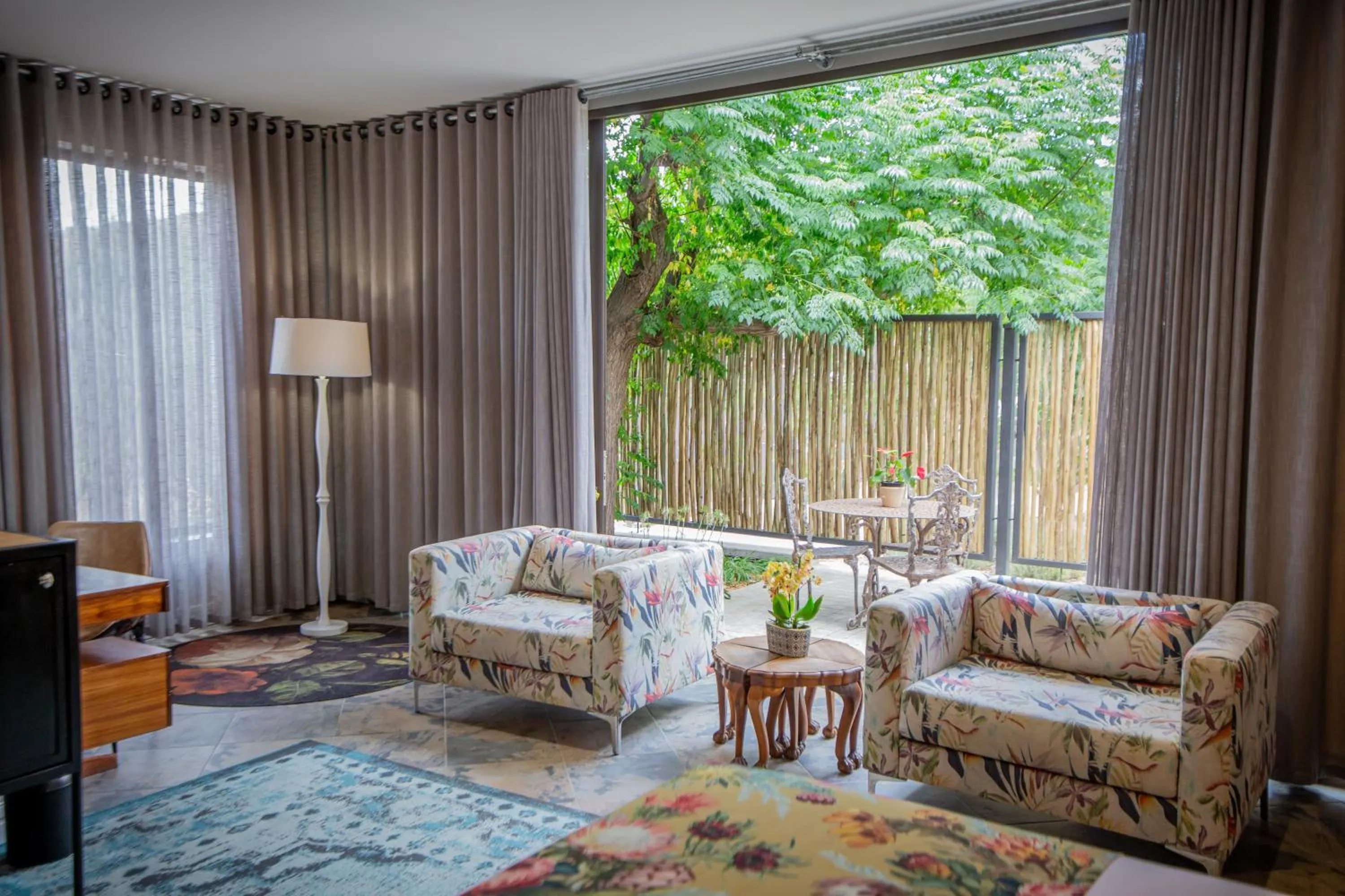 Seating area in Droombos Boutique Hotel