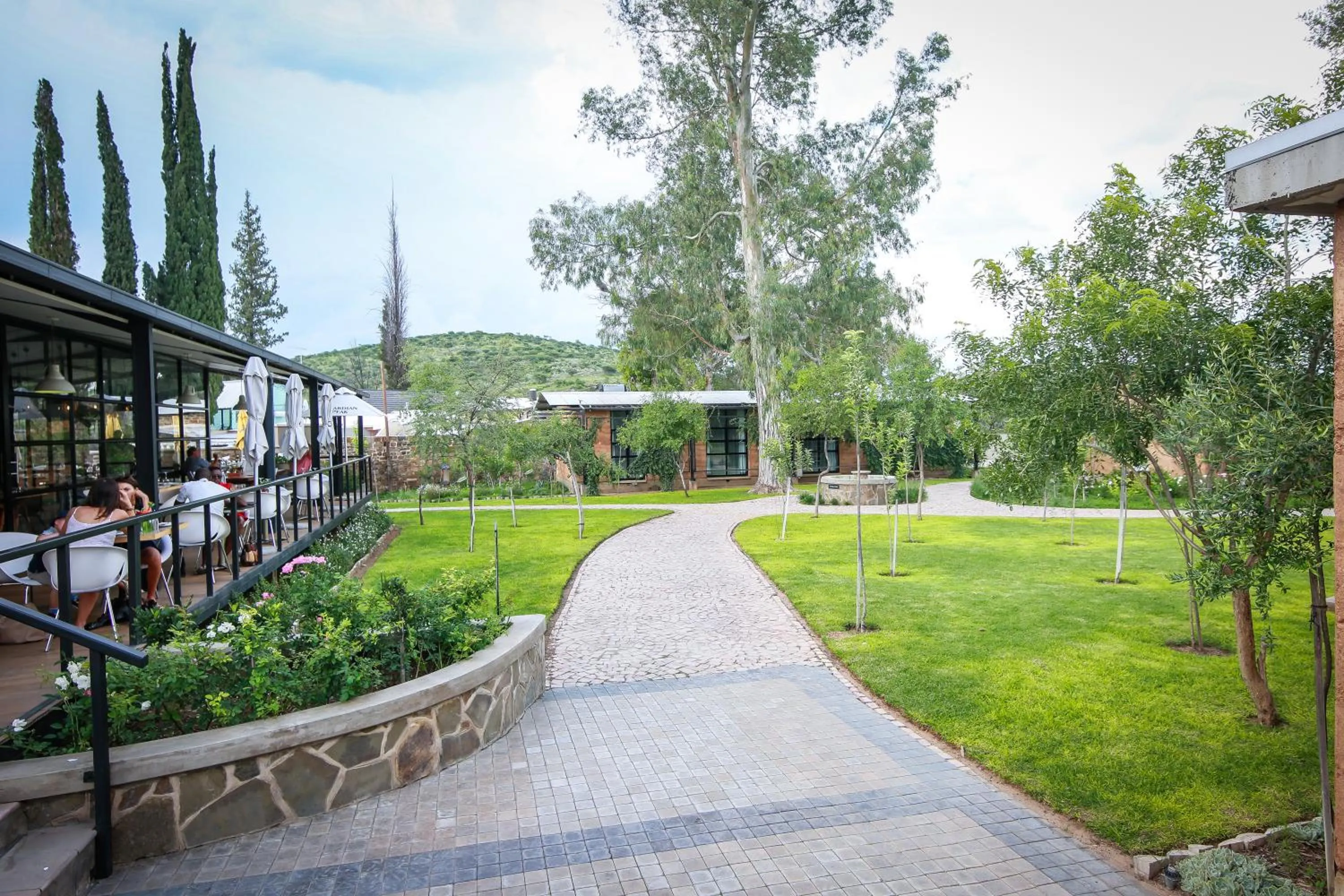 Property building in Droombos Boutique Hotel