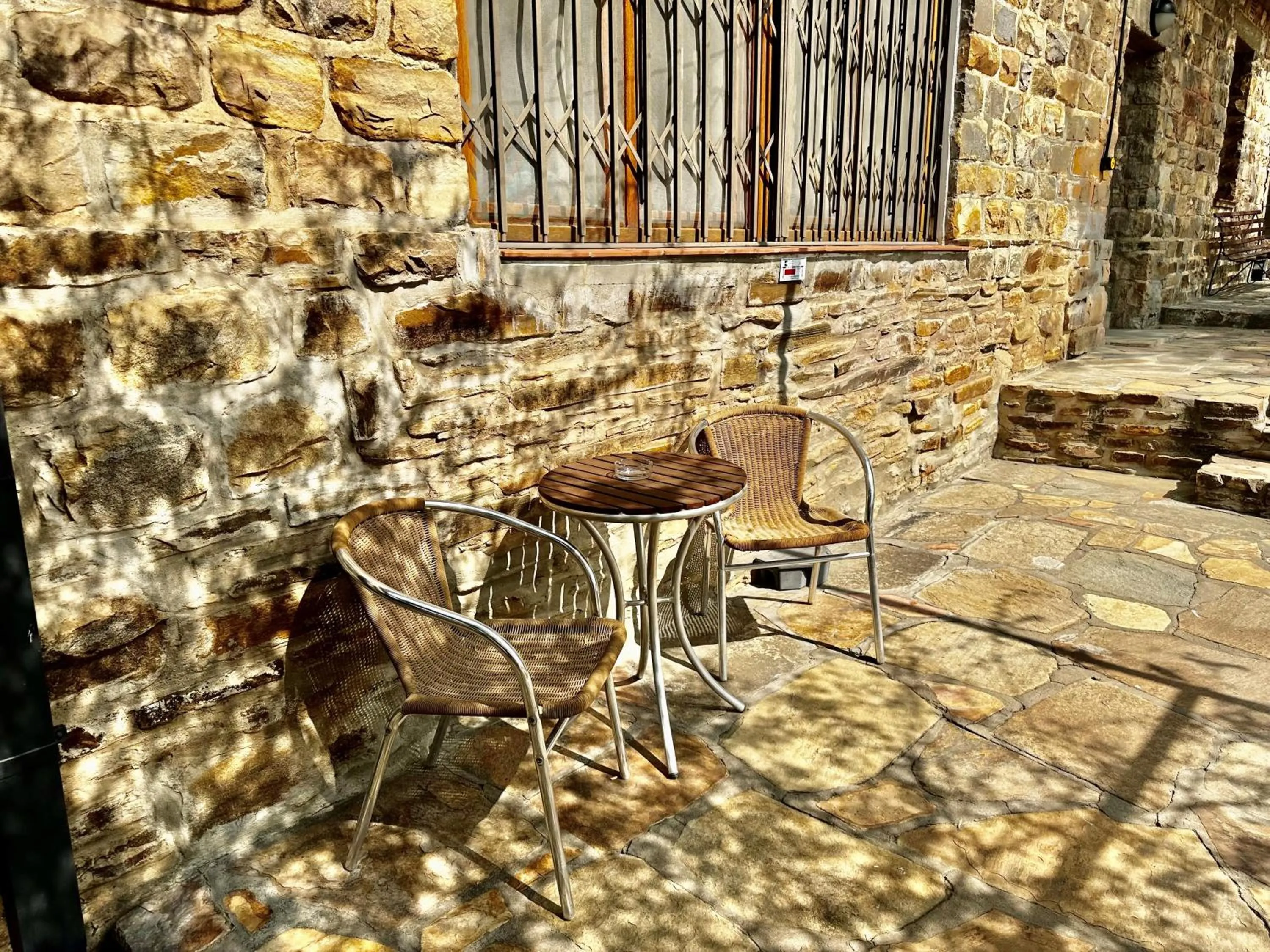Patio in Droombos Boutique Hotel