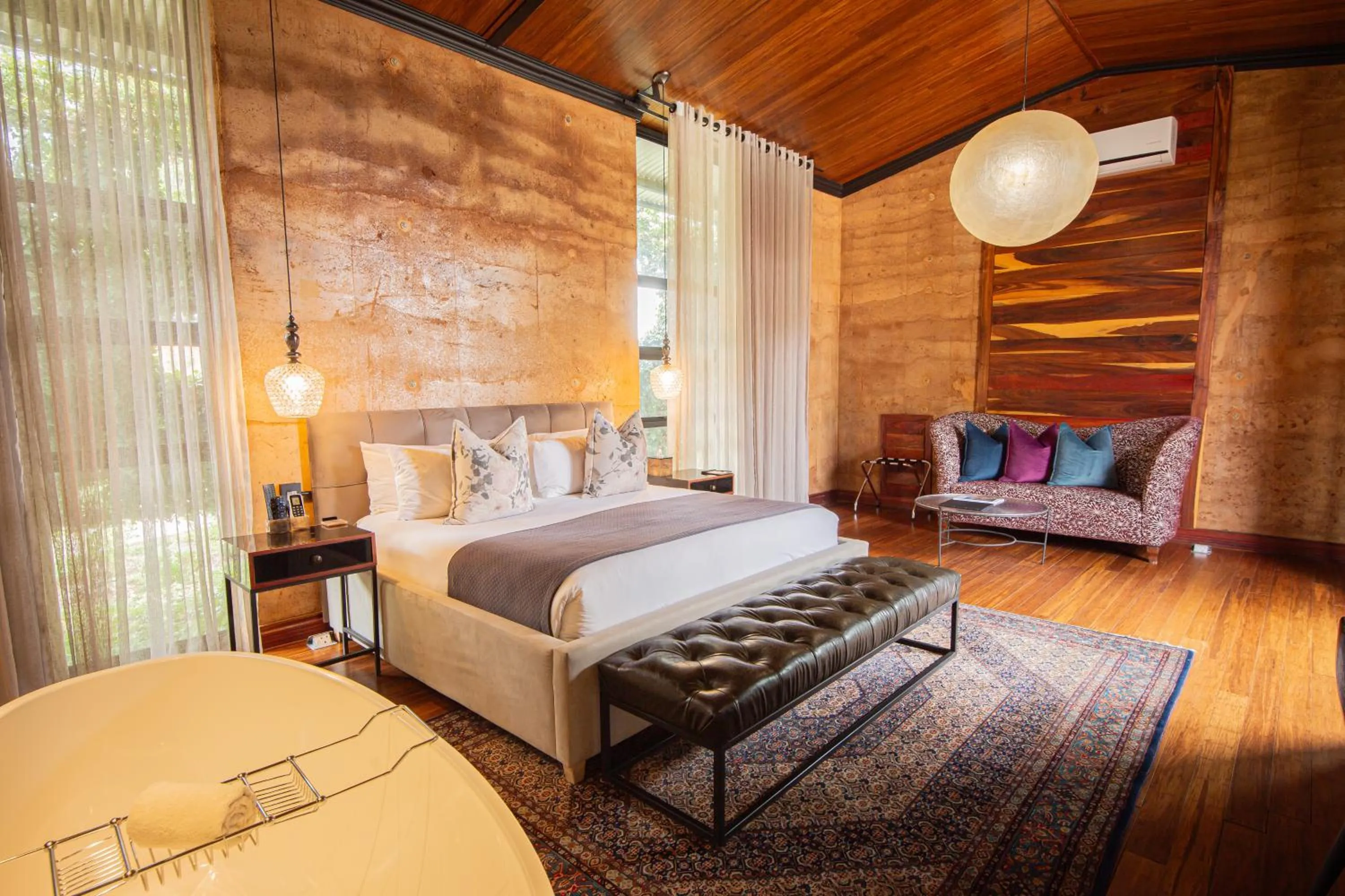 Bed in Droombos Boutique Hotel