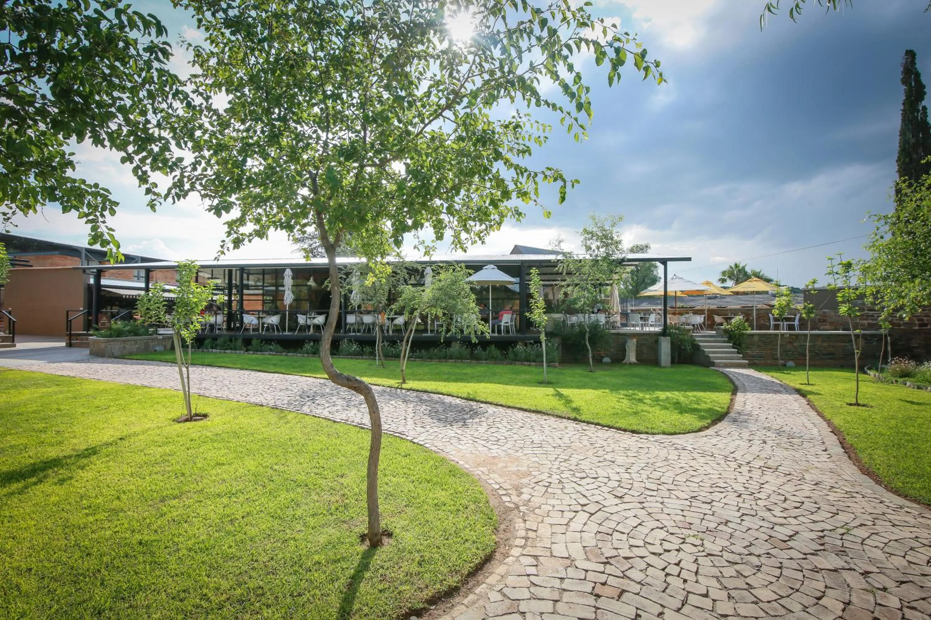 Property building in Droombos Boutique Hotel