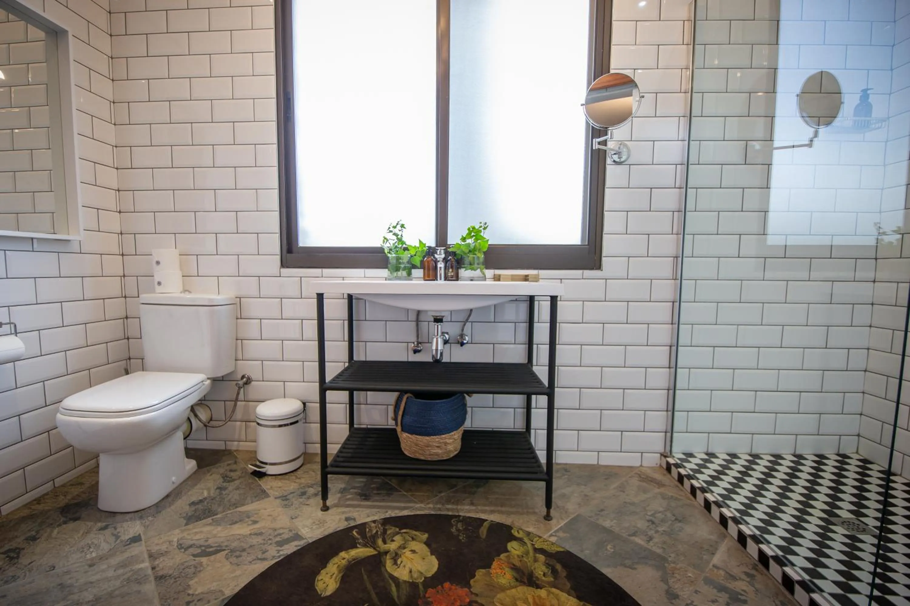 Shower in Droombos Boutique Hotel