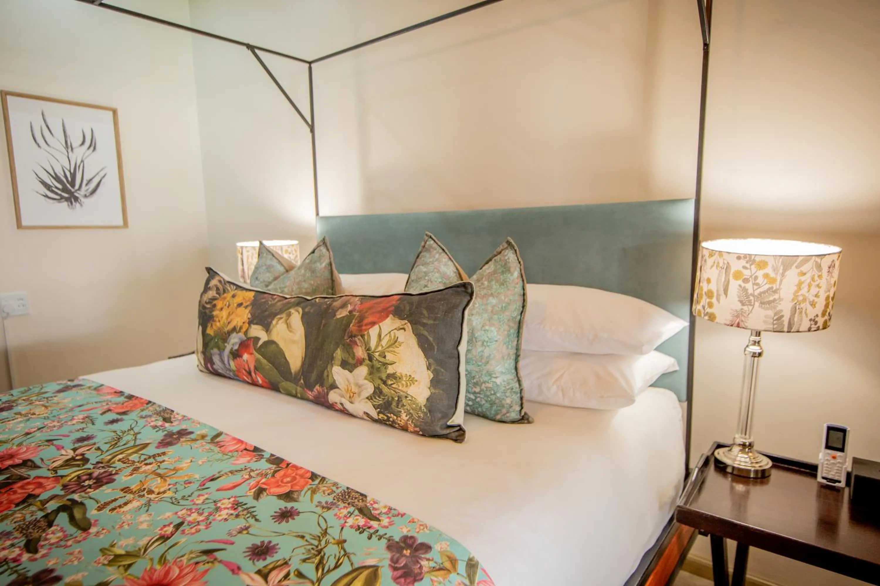 Bed in Droombos Boutique Hotel