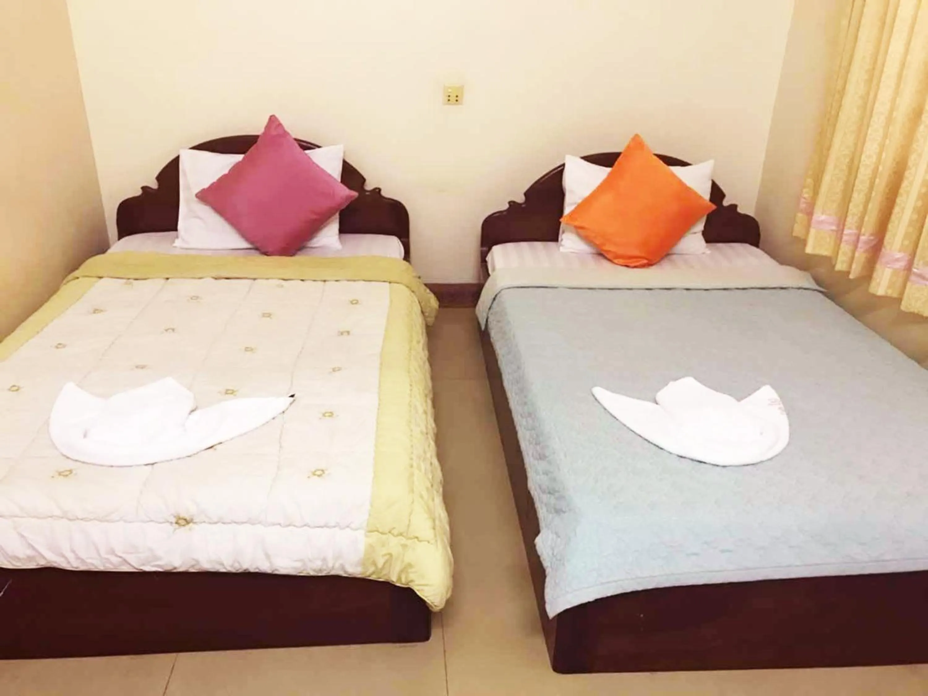 Bedroom, Bed in Okay Guesthouse Siem Reap