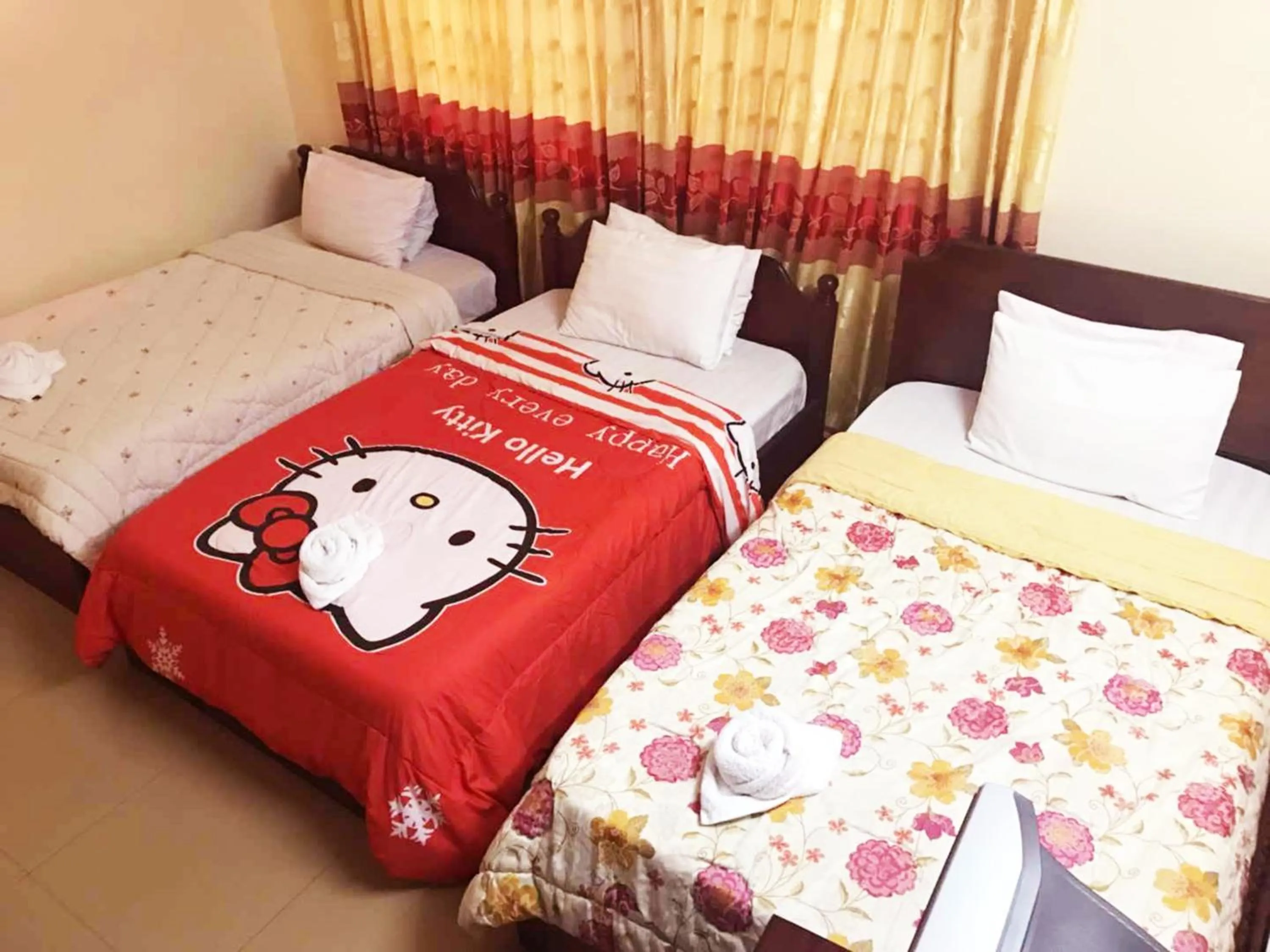 Bedroom, Bed in Okay Guesthouse Siem Reap